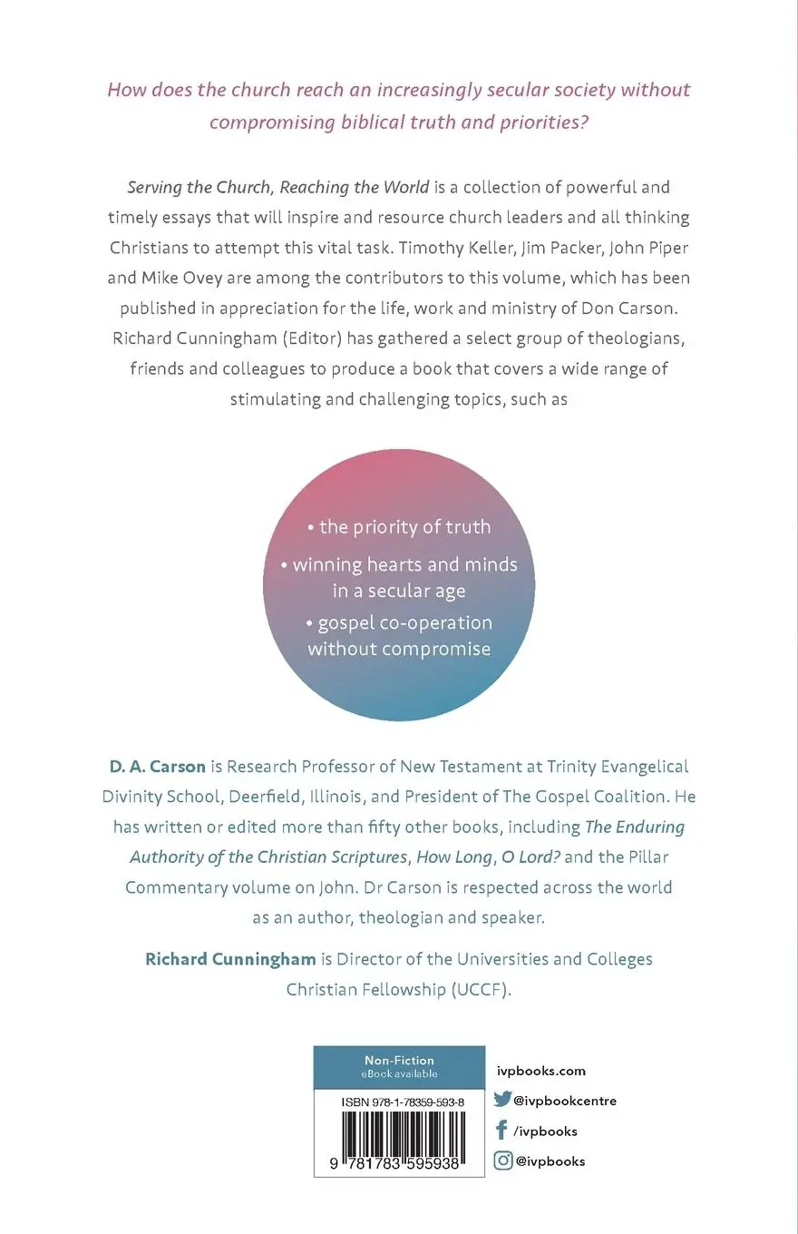 Rückseite: 9781783595938 | Serving the Church, Reaching the World | Richard Cunningham | Buch
