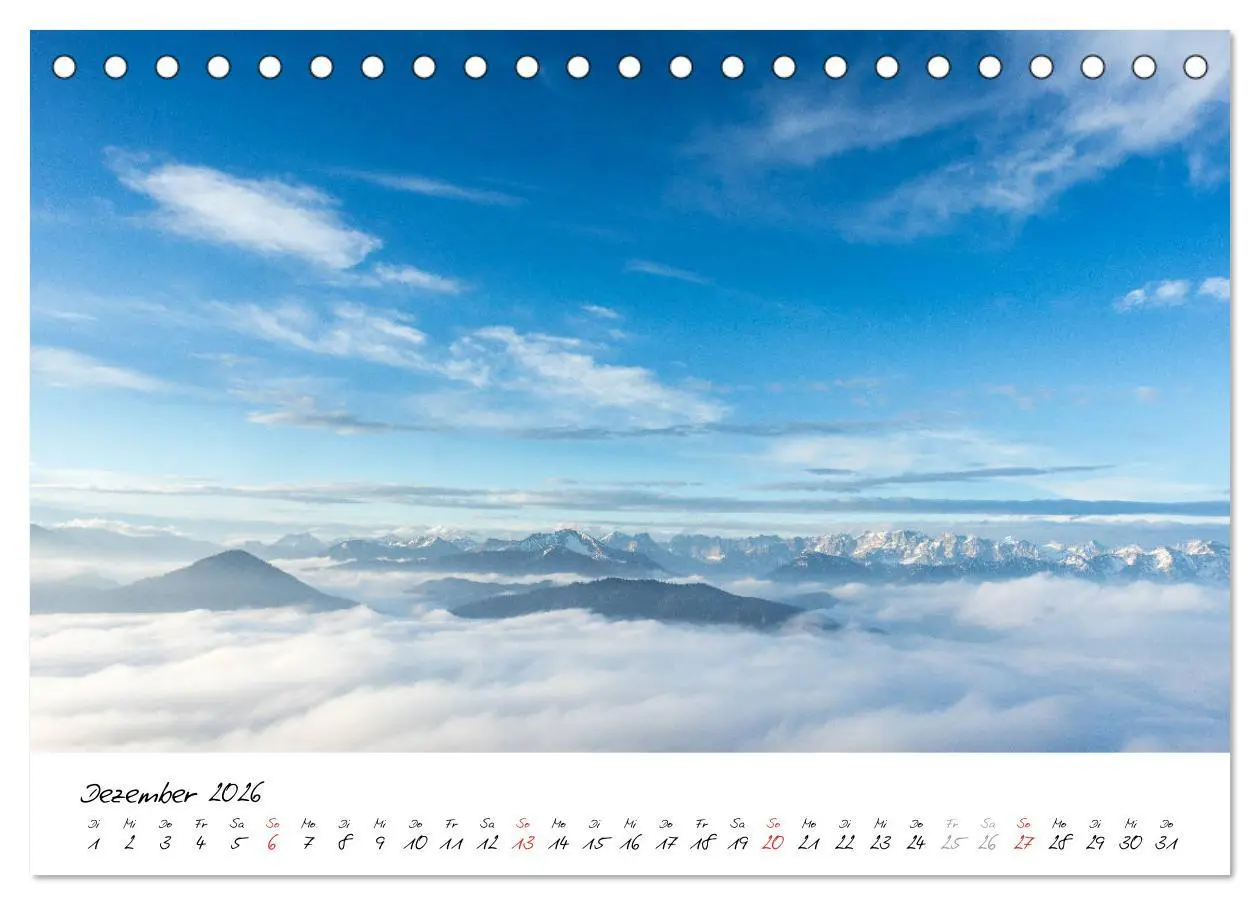 Bild: 9783457685938 | Bergpixel´s Reise durch die Alpen (Tischkalender 2026 DIN A5 quer),...