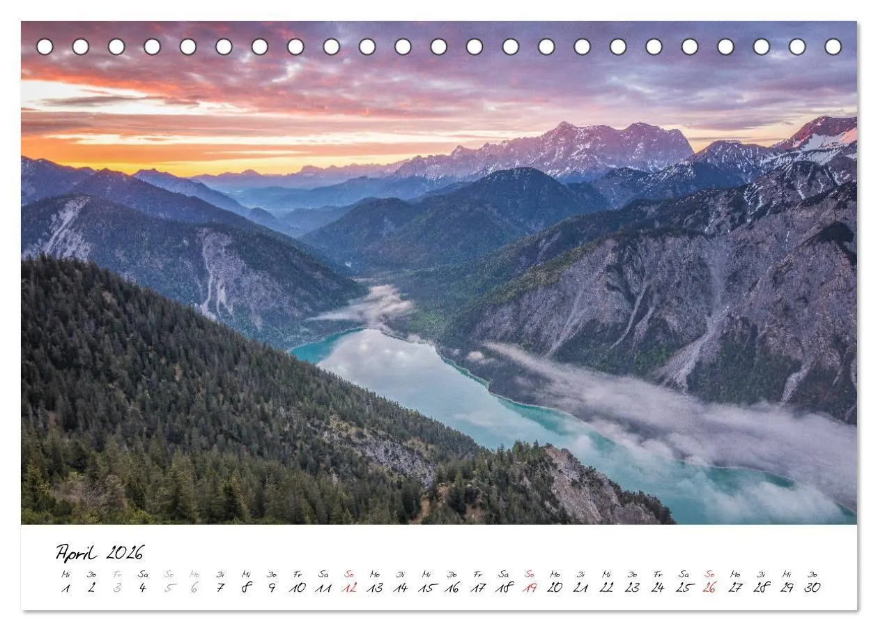 Bild: 9783457685938 | Bergpixel´s Reise durch die Alpen (Tischkalender 2026 DIN A5 quer),...