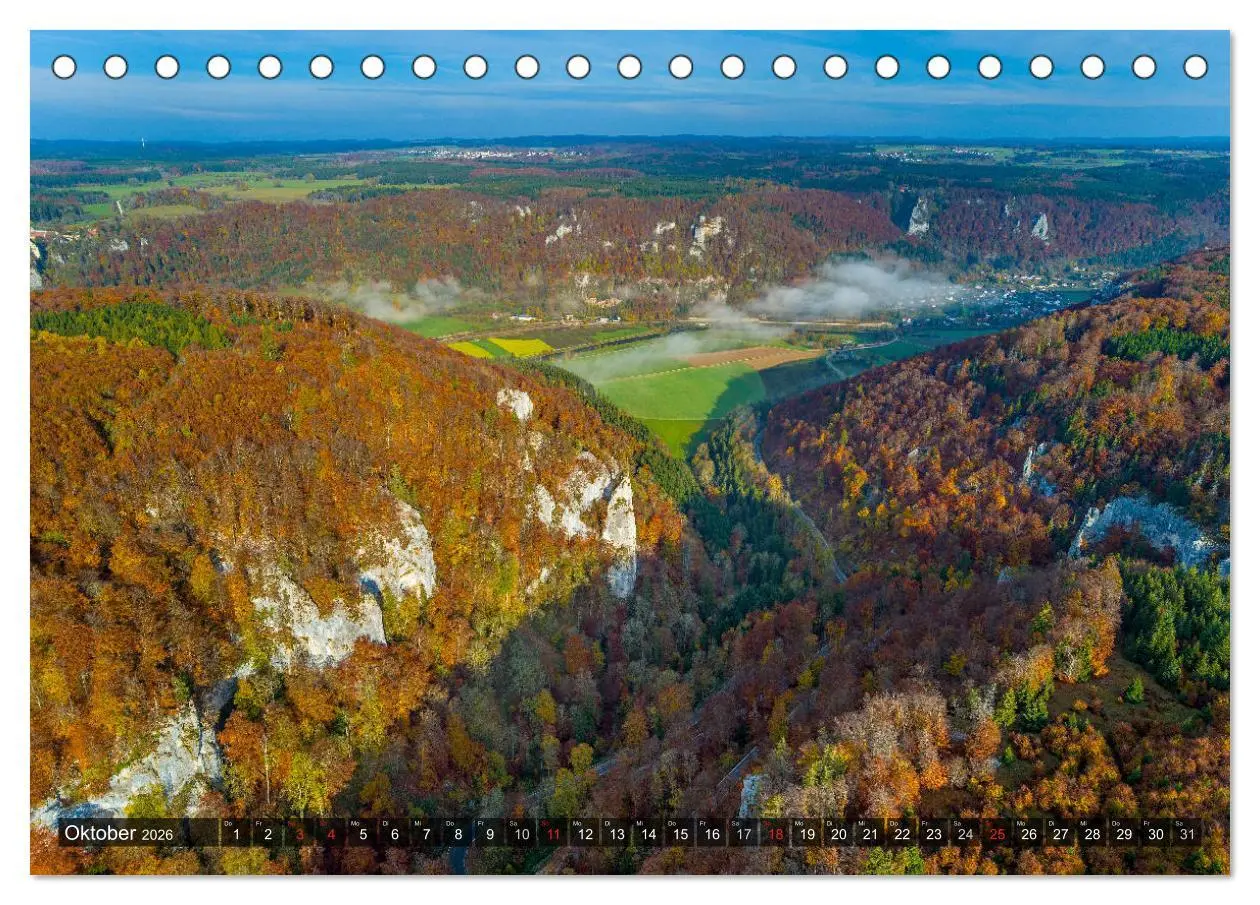 Bild: 9783457755938 | Mein Donautal aus der Luft (Tischkalender 2026 DIN A5 quer),...