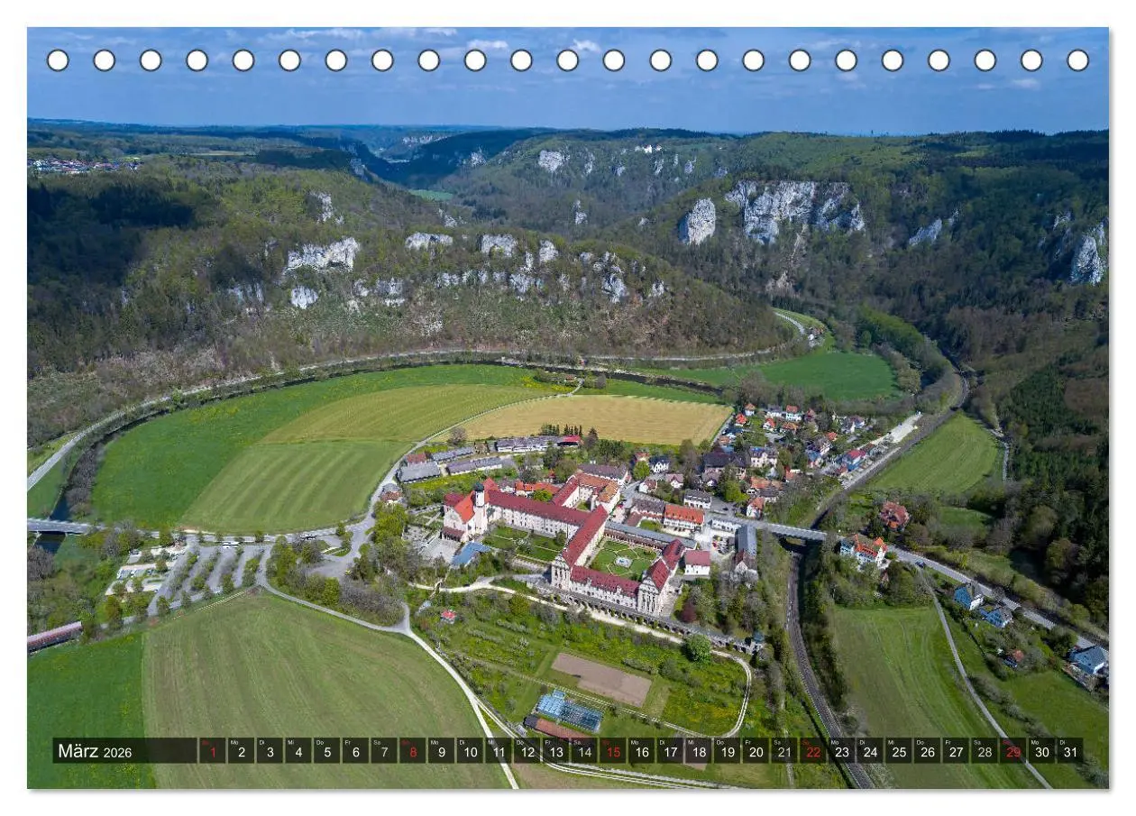 Bild: 9783457755938 | Mein Donautal aus der Luft (Tischkalender 2026 DIN A5 quer),...