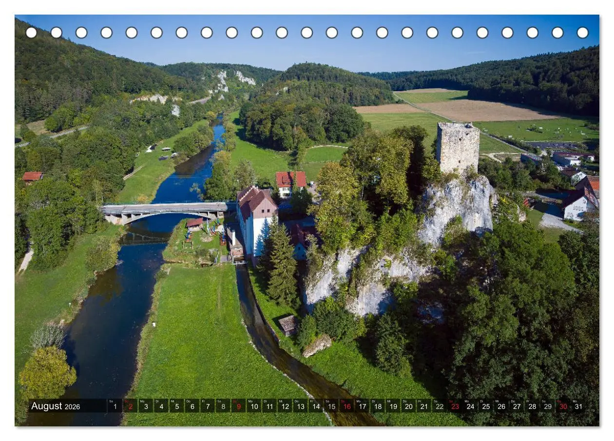 Bild: 9783457755938 | Mein Donautal aus der Luft (Tischkalender 2026 DIN A5 quer),...