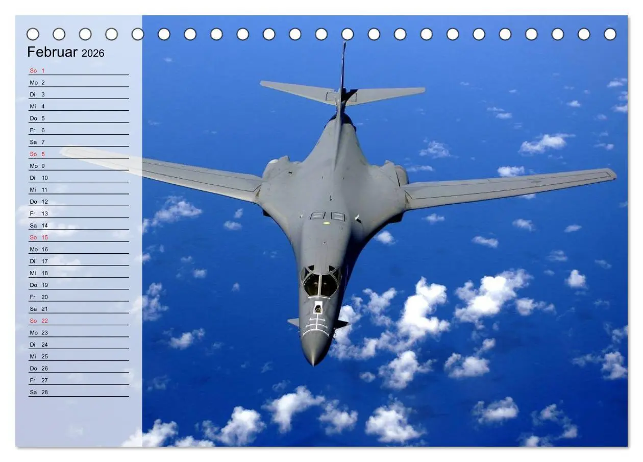 Bild: 9783457995938 | Kriegstechnik. Kampfjet-Impressionen (Tischkalender 2026 DIN A5...