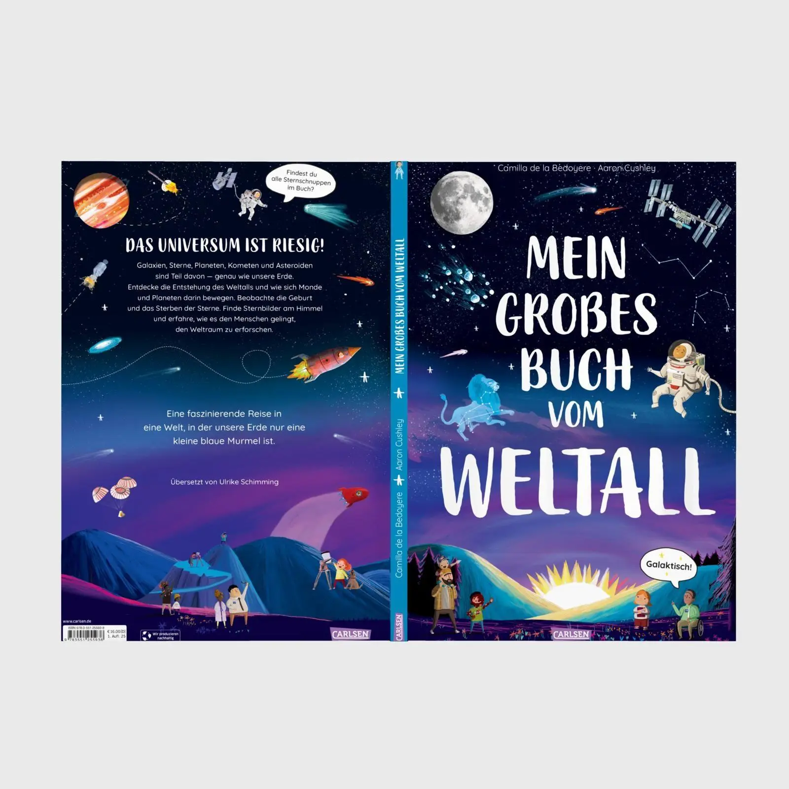 Bild: 9783551255938 | Mein großes Buch vom Weltall | Galaktisch! | Camilla De La Bedoyere