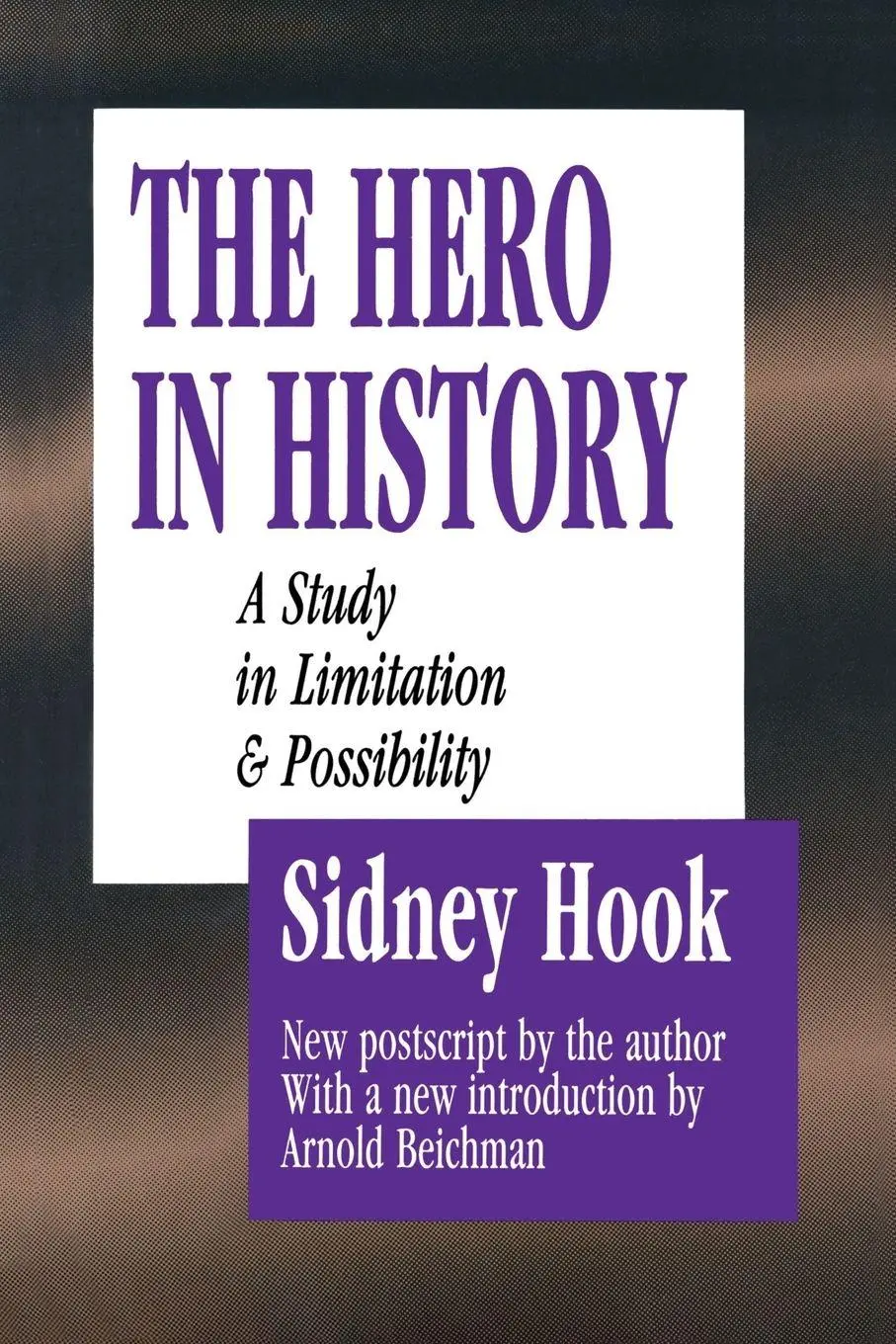 Cover: 9781138516038 | The Hero in History | A Study in Limitation and Possibility | Hook