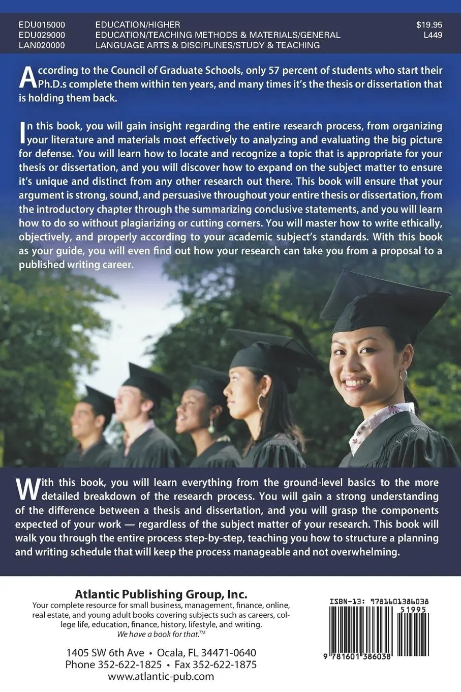 Rückseite: 9781601386038 | How to Write an Exceptional Thesis or Dissertation | J. S. Graustein