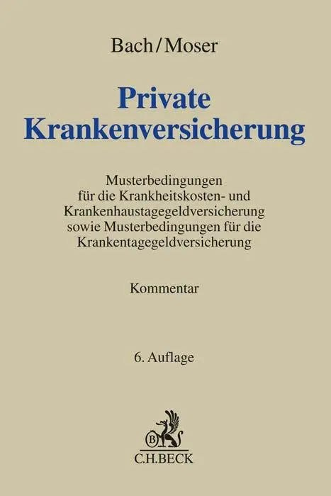 Cover: 9783406776038 | Private Krankenversicherung | Stephan Hütt | Buch | Grauer Kommentar