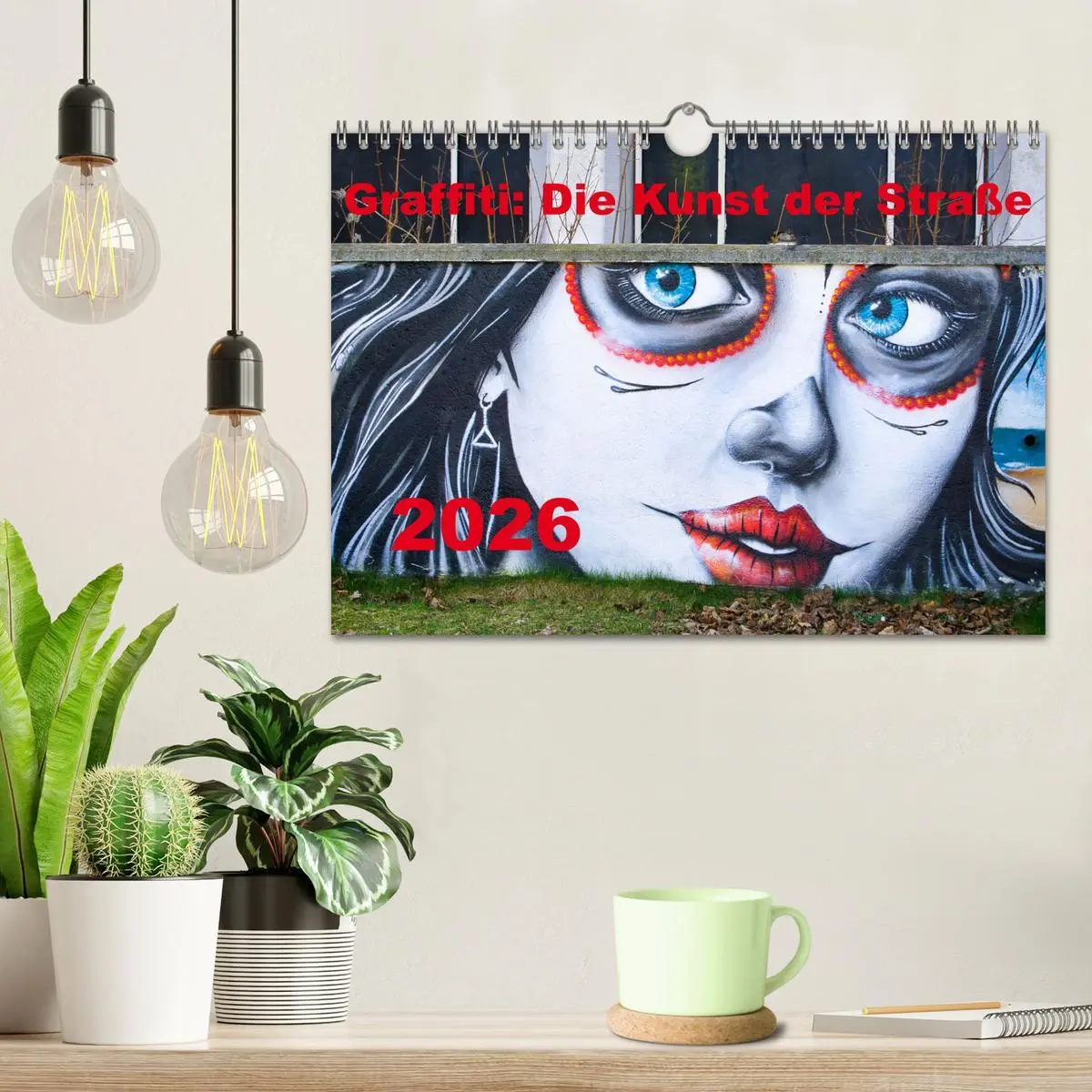 Bild: 9783457646038 | Graffiti: Die Kunst der Straße (Wandkalender 2026 DIN A4 quer),...