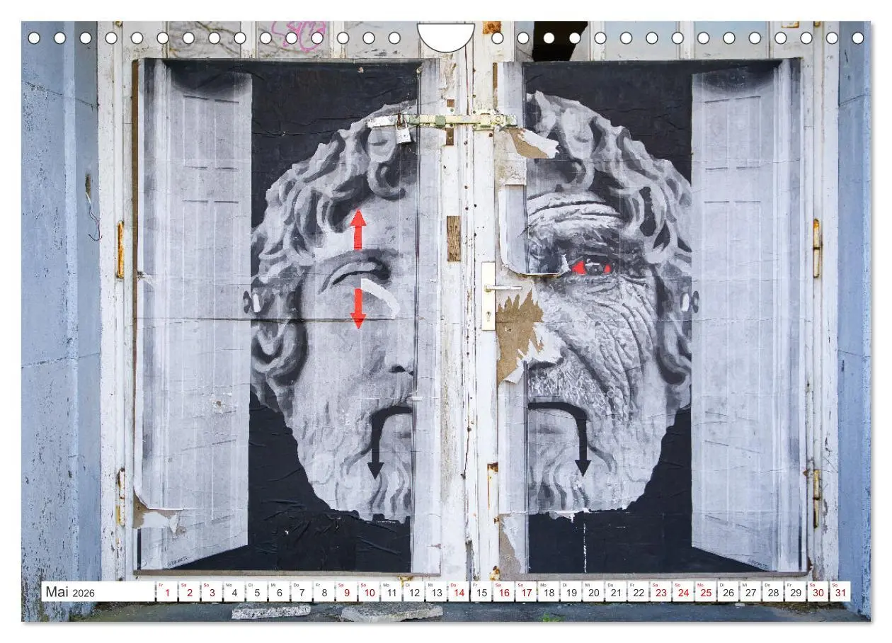 Bild: 9783457646038 | Graffiti: Die Kunst der Straße (Wandkalender 2026 DIN A4 quer),...