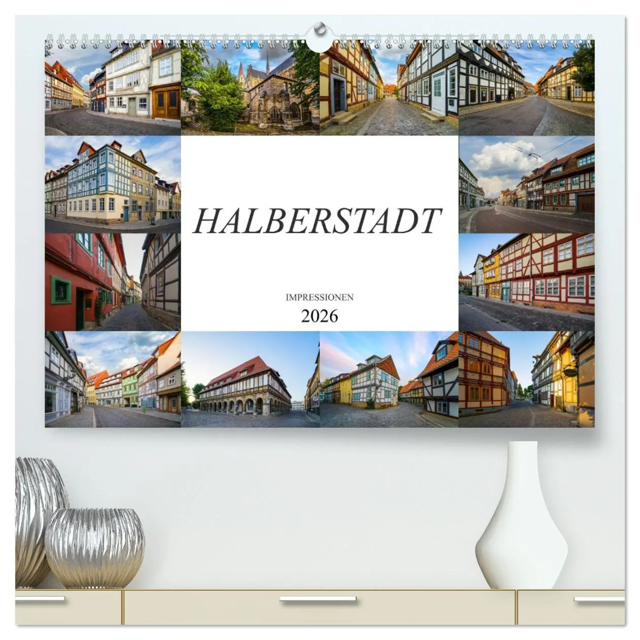 Cover: 9783457716038 | Halberstadt Impressionen (hochwertiger Premium Wandkalender 2026...