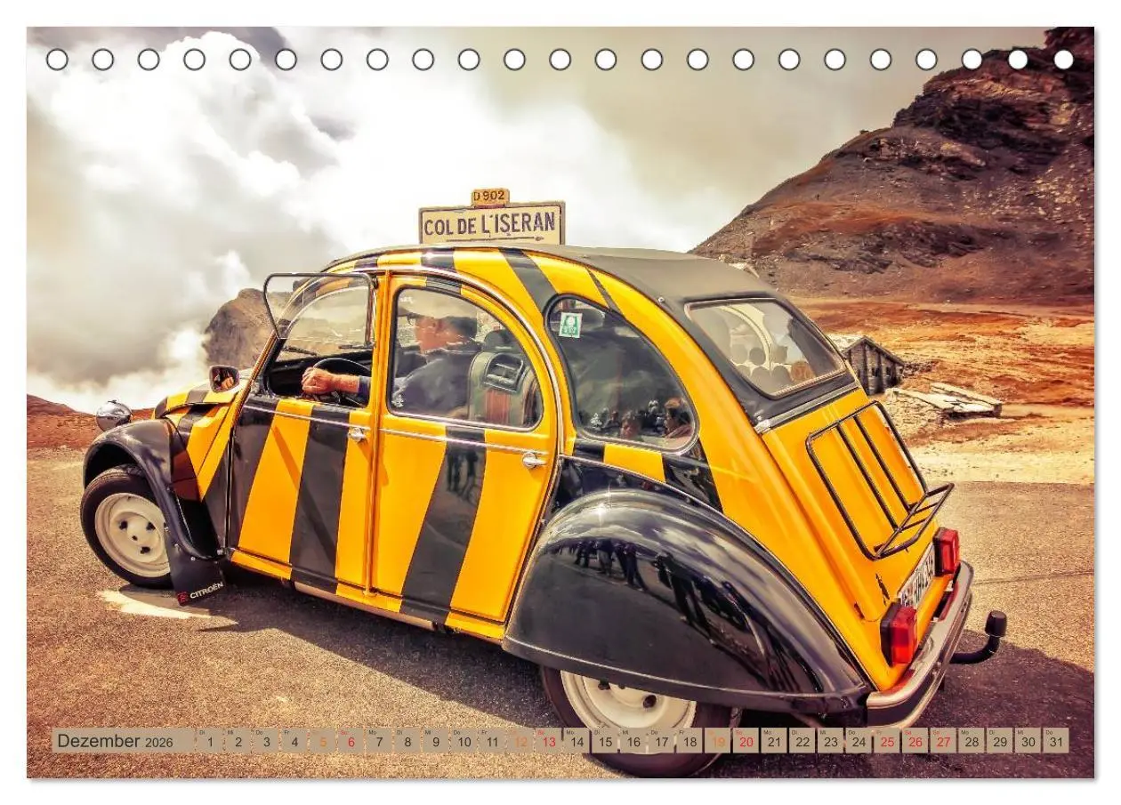 Bild: 9783457956038 | Die Legende - die Ente, Citroën 2CV (Tischkalender 2026 DIN A5...