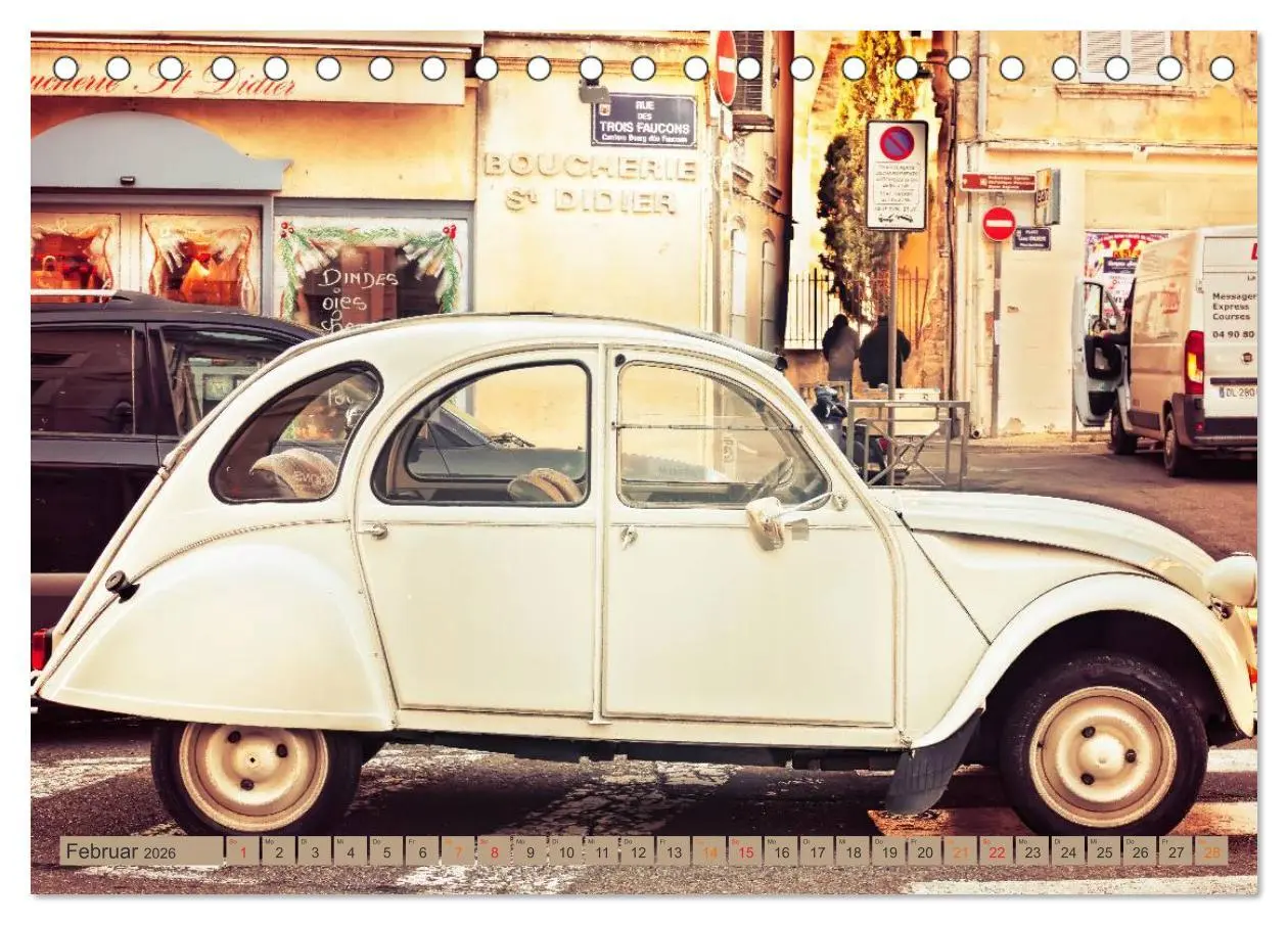 Bild: 9783457956038 | Die Legende - die Ente, Citroën 2CV (Tischkalender 2026 DIN A5...