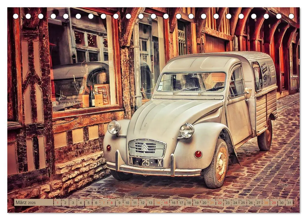 Bild: 9783457956038 | Die Legende - die Ente, Citroën 2CV (Tischkalender 2026 DIN A5...