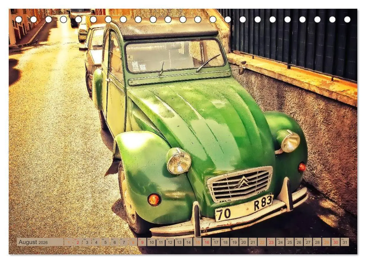 Bild: 9783457956038 | Die Legende - die Ente, Citroën 2CV (Tischkalender 2026 DIN A5...