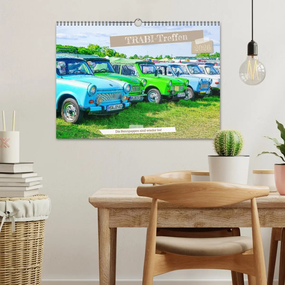Bild: 9783516596038 | Trabi-Treffen (Wandkalender 2026 DIN A3 quer), CALVENDO Monatskalender