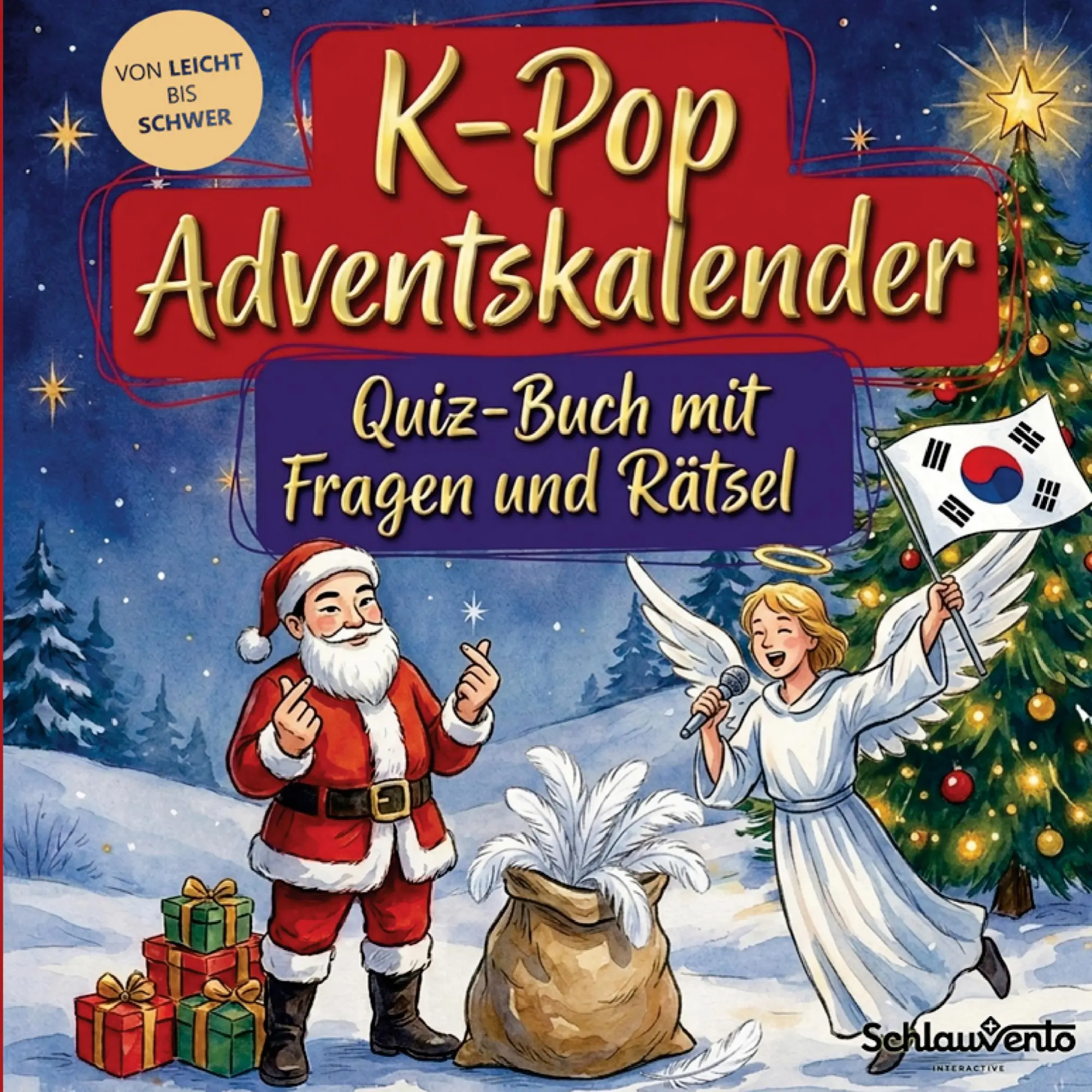 Cover: 9783693196038 | K-Pop-Adventskalender: Quiz-Buch mit Fragen und Rätsel | Interactive