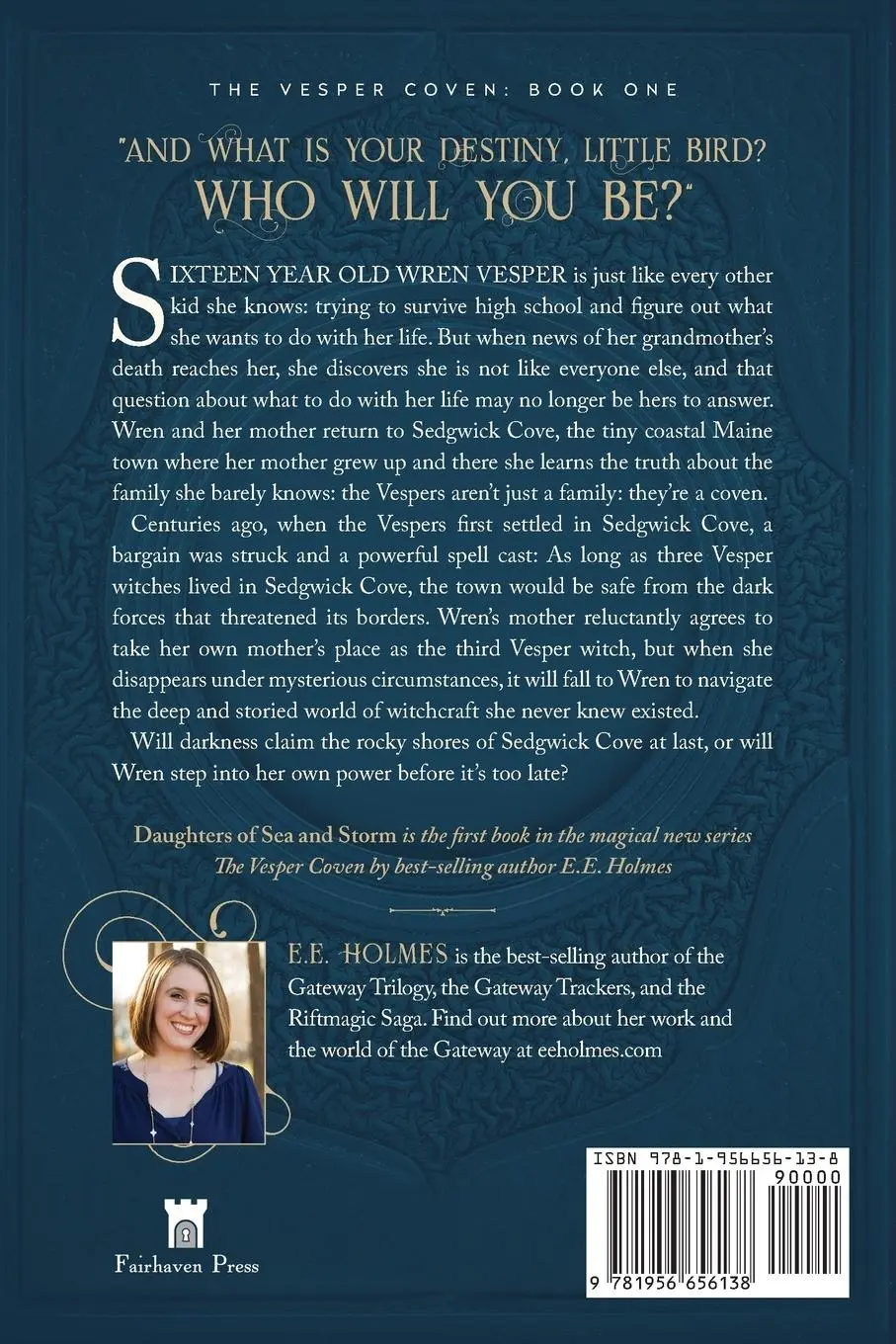 Rückseite: 9781956656138 | Daughters of Sea and Storm | E. E. Holmes | Taschenbuch | Englisch