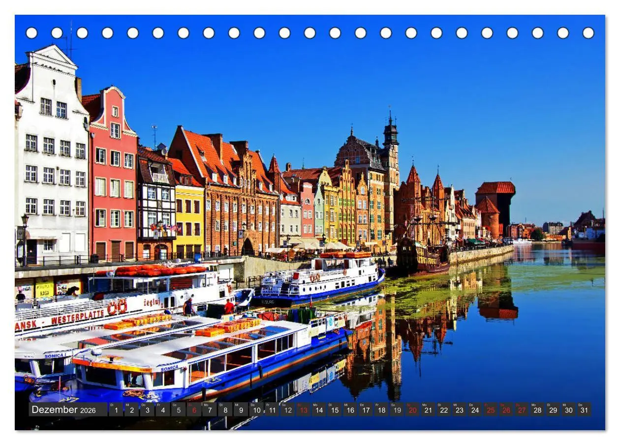 Bild: 9783516106138 | Von Stettin nach Danzig (Tischkalender 2026 DIN A5 quer), CALVENDO...