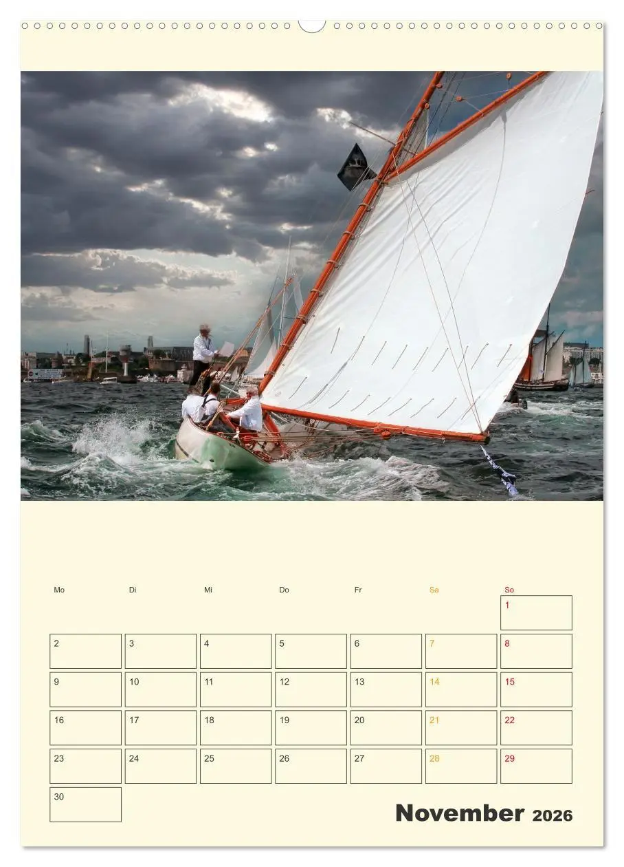 Bild: 9783516346138 | Segeln bis zum Horizont (hochwertiger Premium Wandkalender 2026 DIN...
