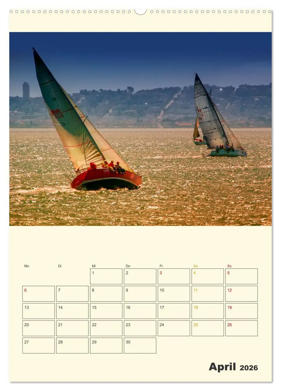 Bild: 9783516346138 | Segeln bis zum Horizont (hochwertiger Premium Wandkalender 2026 DIN...
