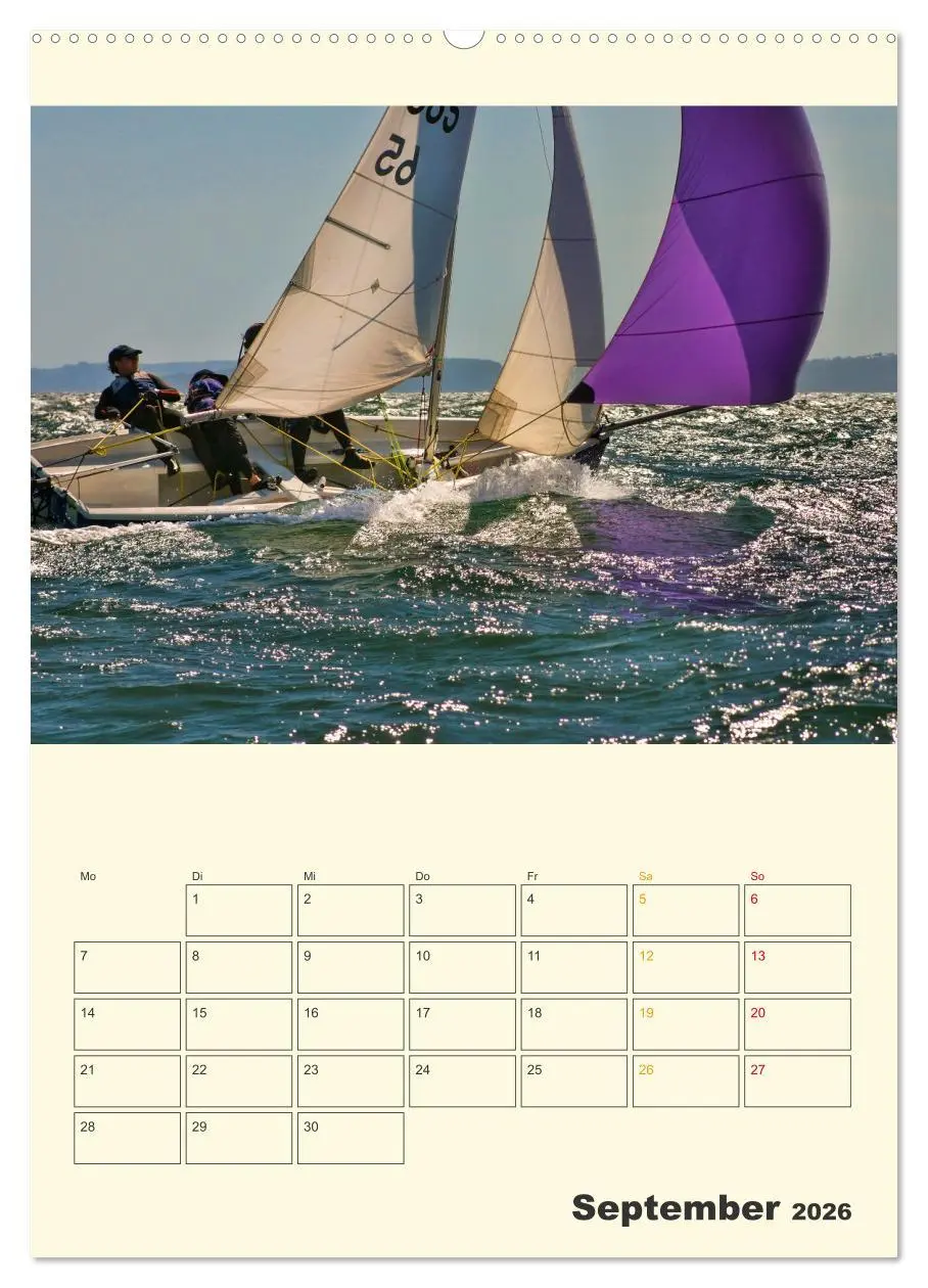 Bild: 9783516346138 | Segeln bis zum Horizont (hochwertiger Premium Wandkalender 2026 DIN...