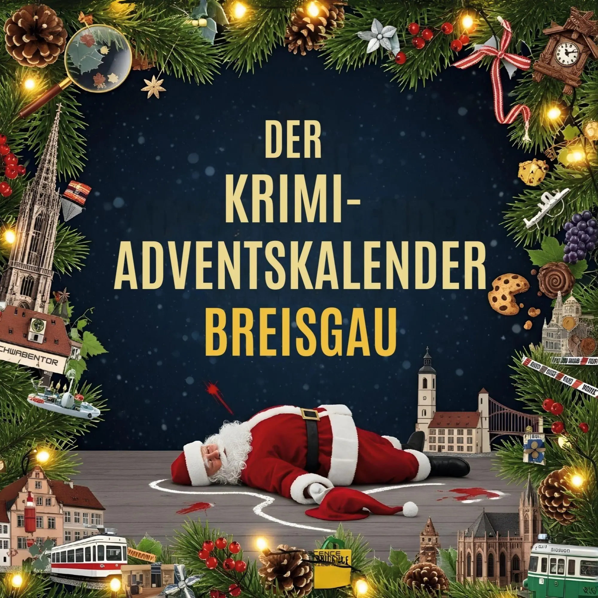 Cover: 9783695306138 | Der Krimi-Adventskalender Breisgau | Mordsverdächtig in 24 Akten