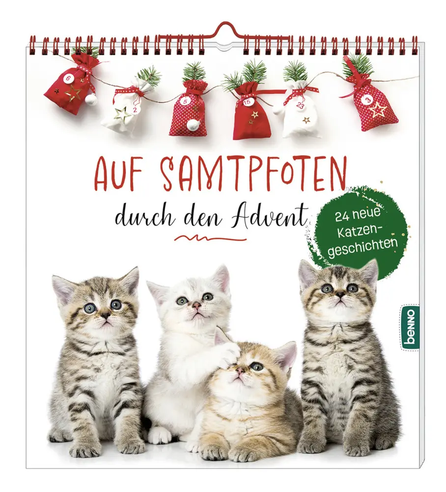 Cover: 9783746266138 | Auf Samtpfoten durch den Advent | 24 neue Katzengeschichten | Wendler