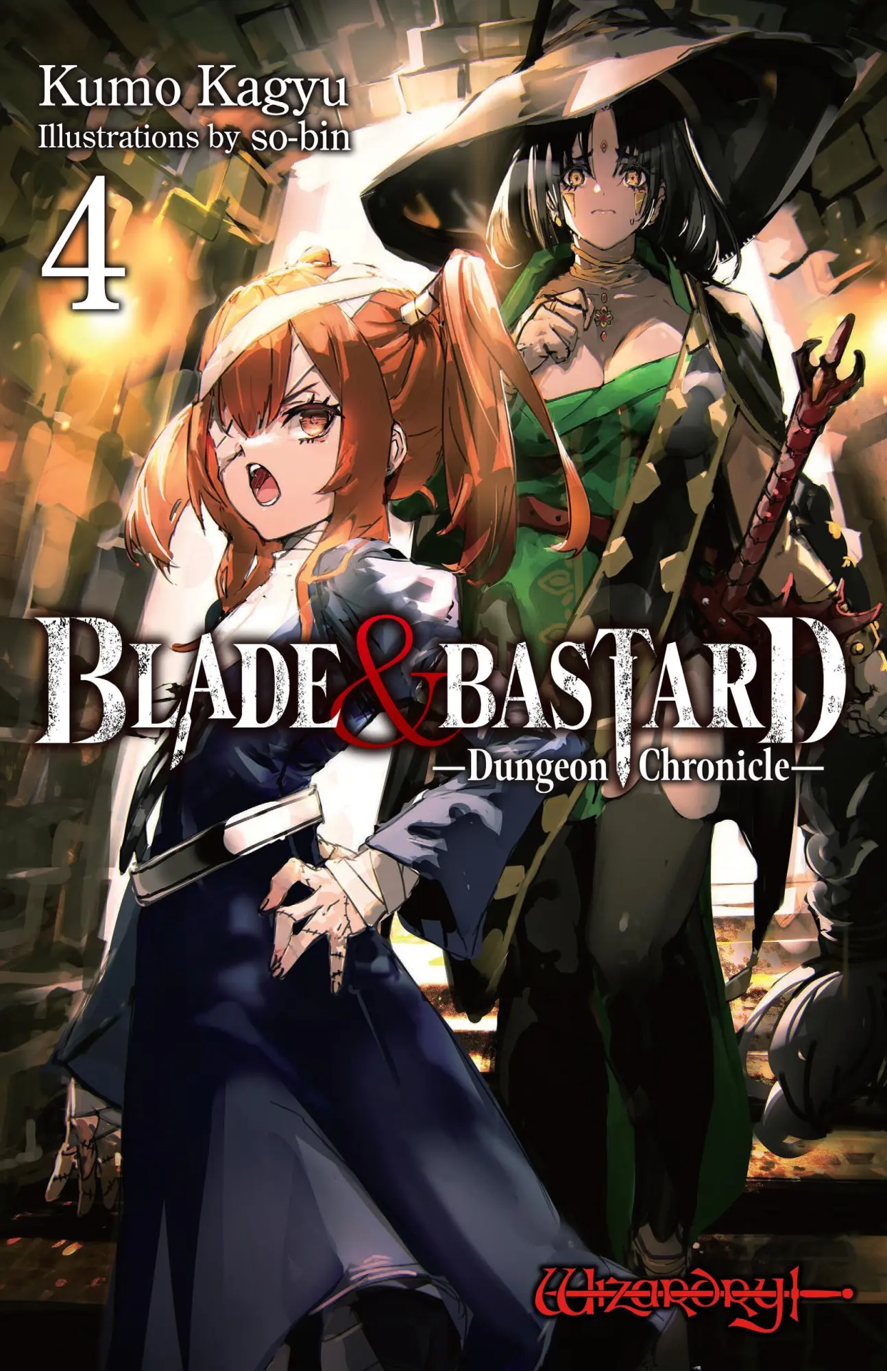 Cover: 9798855416138 | Blade &amp; Bastard, Vol. 4 (Light Novel) | Dungeon Chronicle | Kumo Kagyu