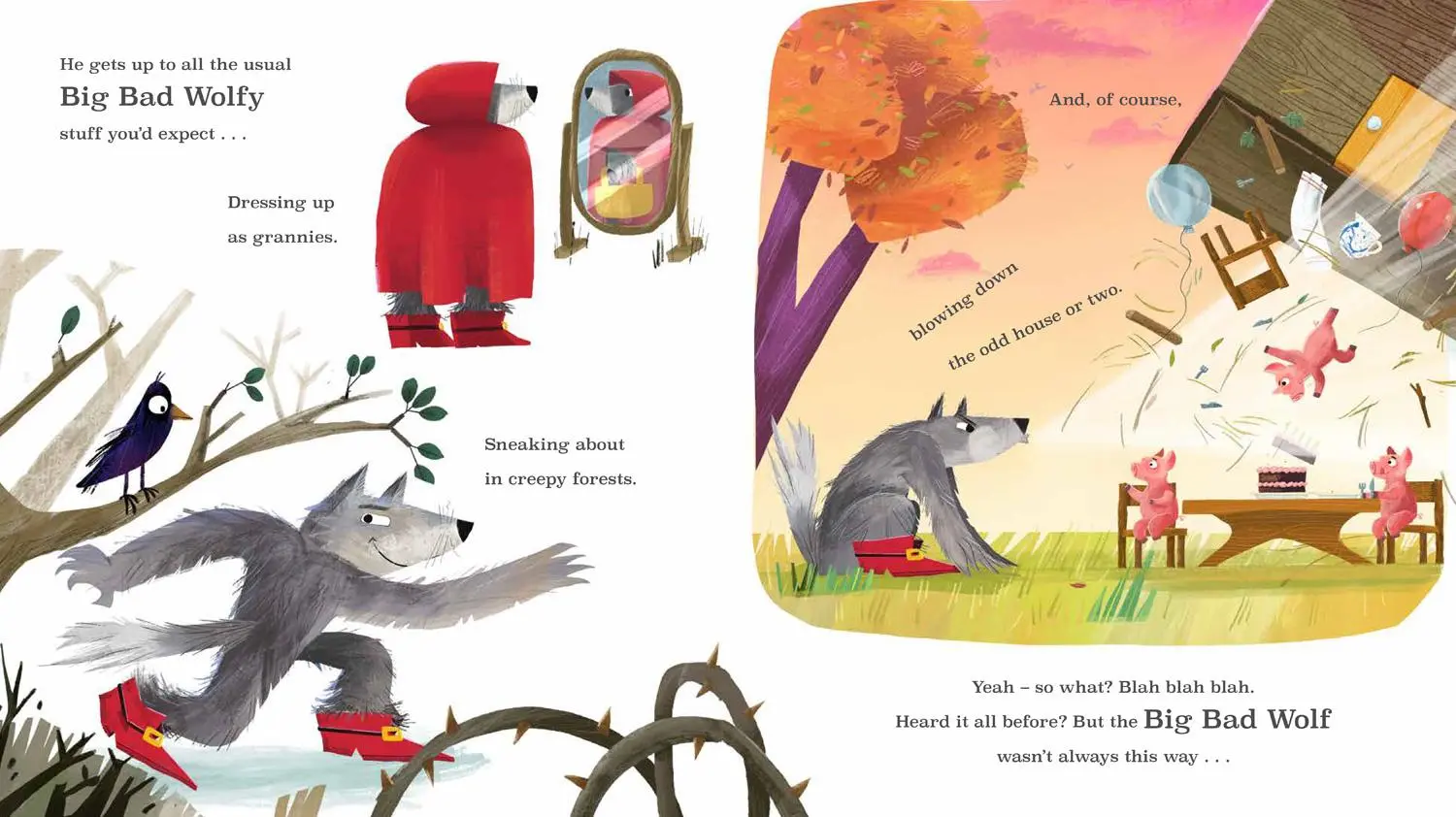 Bild: 9780008526238 | Once Upon a Big Bad Wolf | Leigh Hodgkinson | Taschenbuch | Paperback