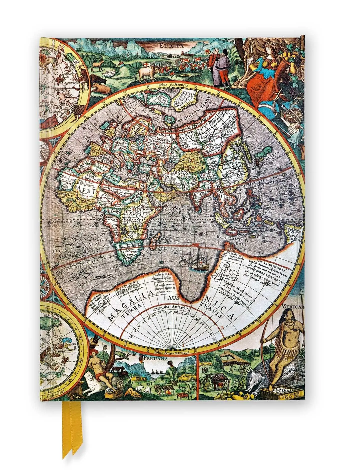 Cover: 9781804176238 | Pieter Van Den Keere: Antique Map (Foiled Journal) | Publishing | Buch