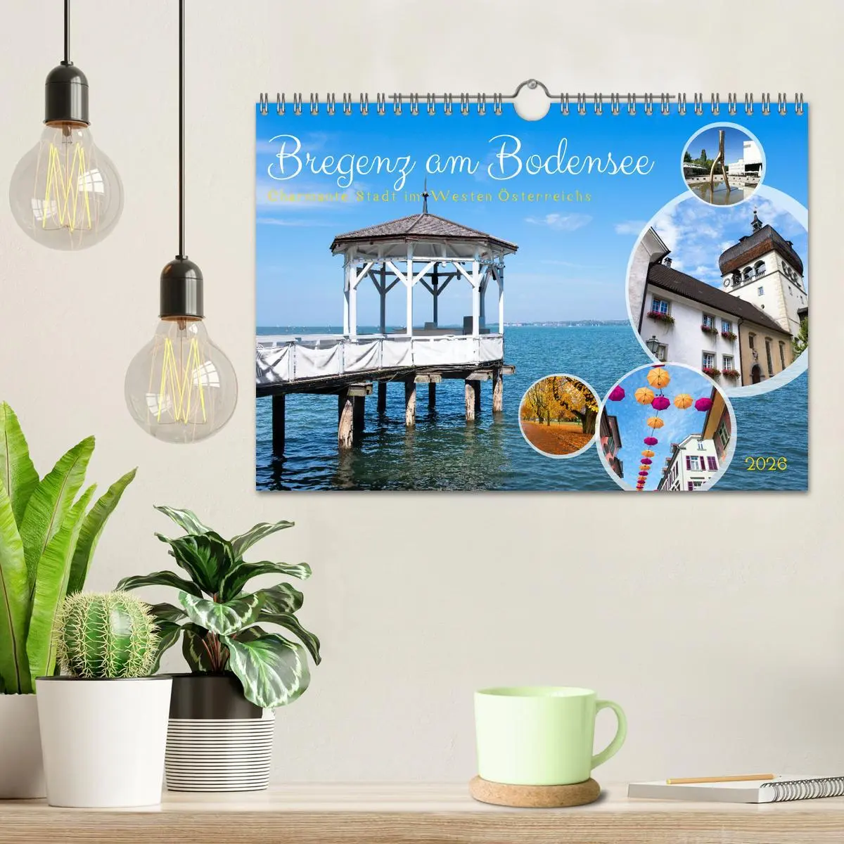 Bild: 9783457316238 | Bregenz am Bodensee (Wandkalender 2026 DIN A4 quer), CALVENDO...