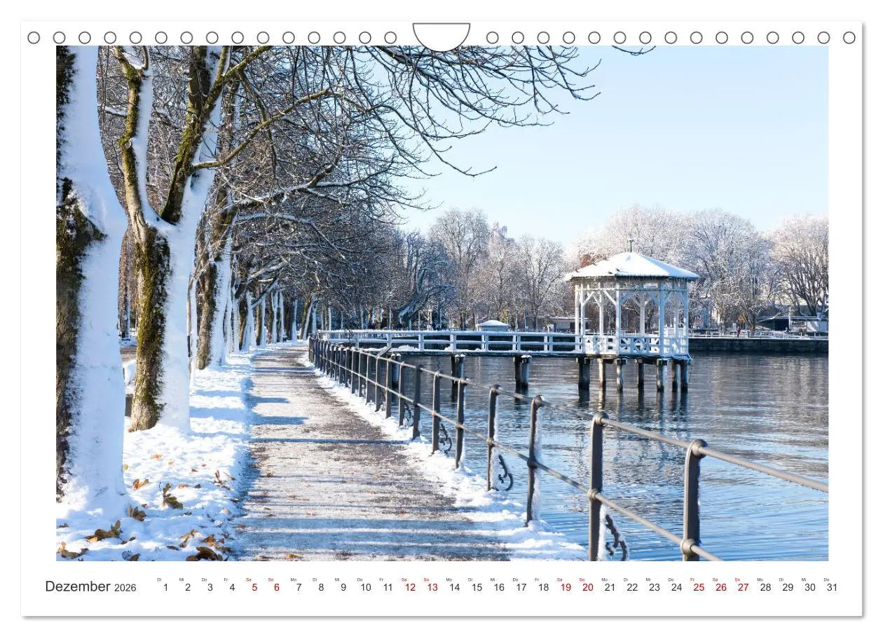 Bild: 9783457316238 | Bregenz am Bodensee (Wandkalender 2026 DIN A4 quer), CALVENDO...