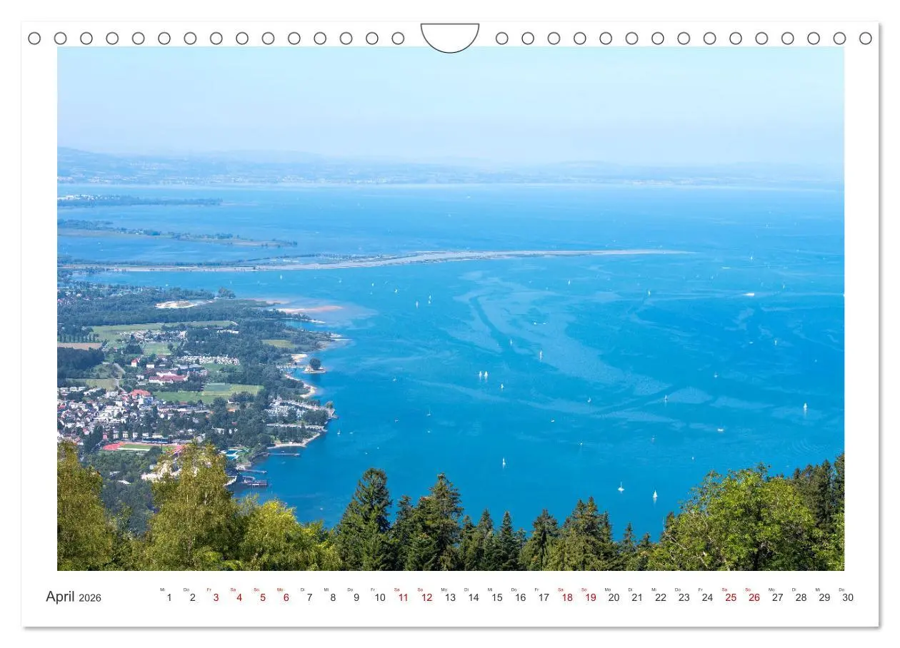 Bild: 9783457316238 | Bregenz am Bodensee (Wandkalender 2026 DIN A4 quer), CALVENDO...