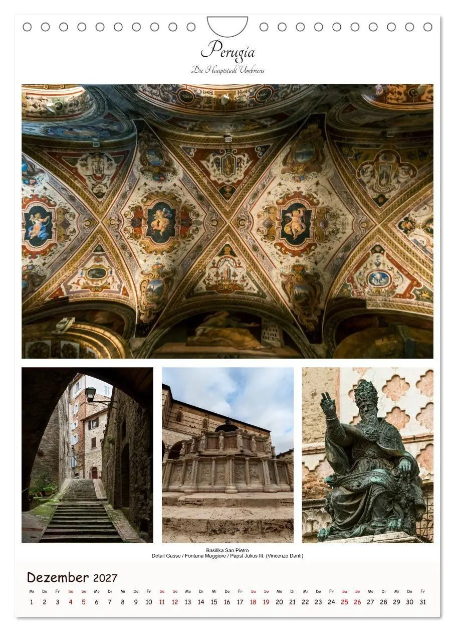 Bild: 9783569806238 | Architektur und Kunst in Mittelitalien (Wandkalender 2027 DIN A4...