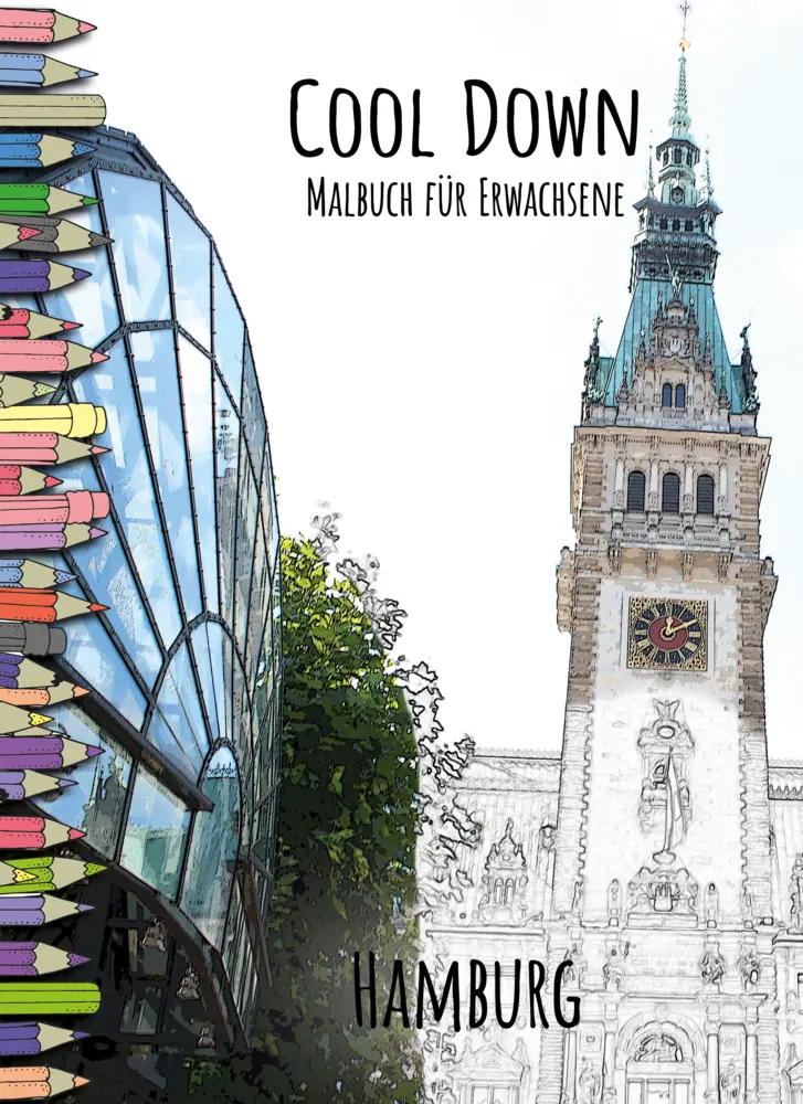 Cover: 4260068866338 | Cool Down Malbuch für Erwachsene: Hamburg | York P. Herpers | Buch