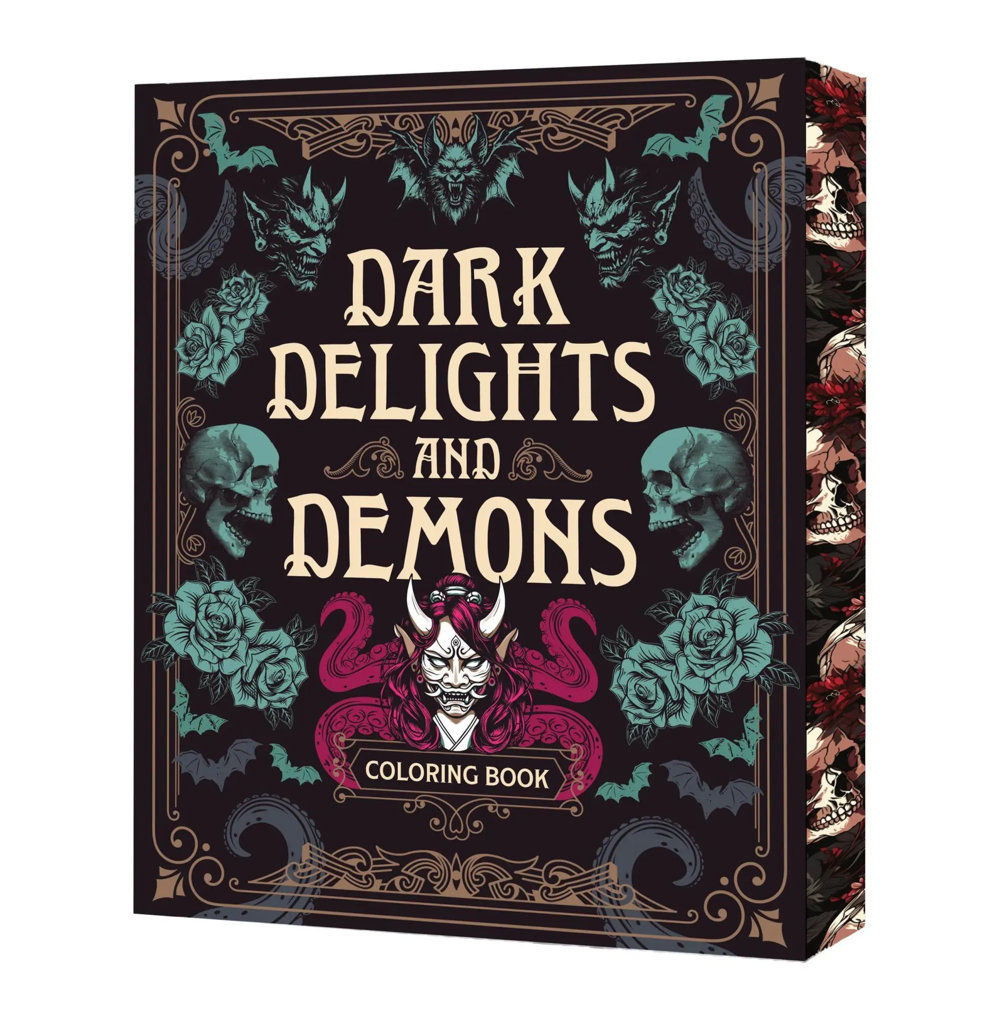 Cover: 9780785846338 | Dark Delights and Demons Coloring Book | Taschenbuch | Sprayed edges