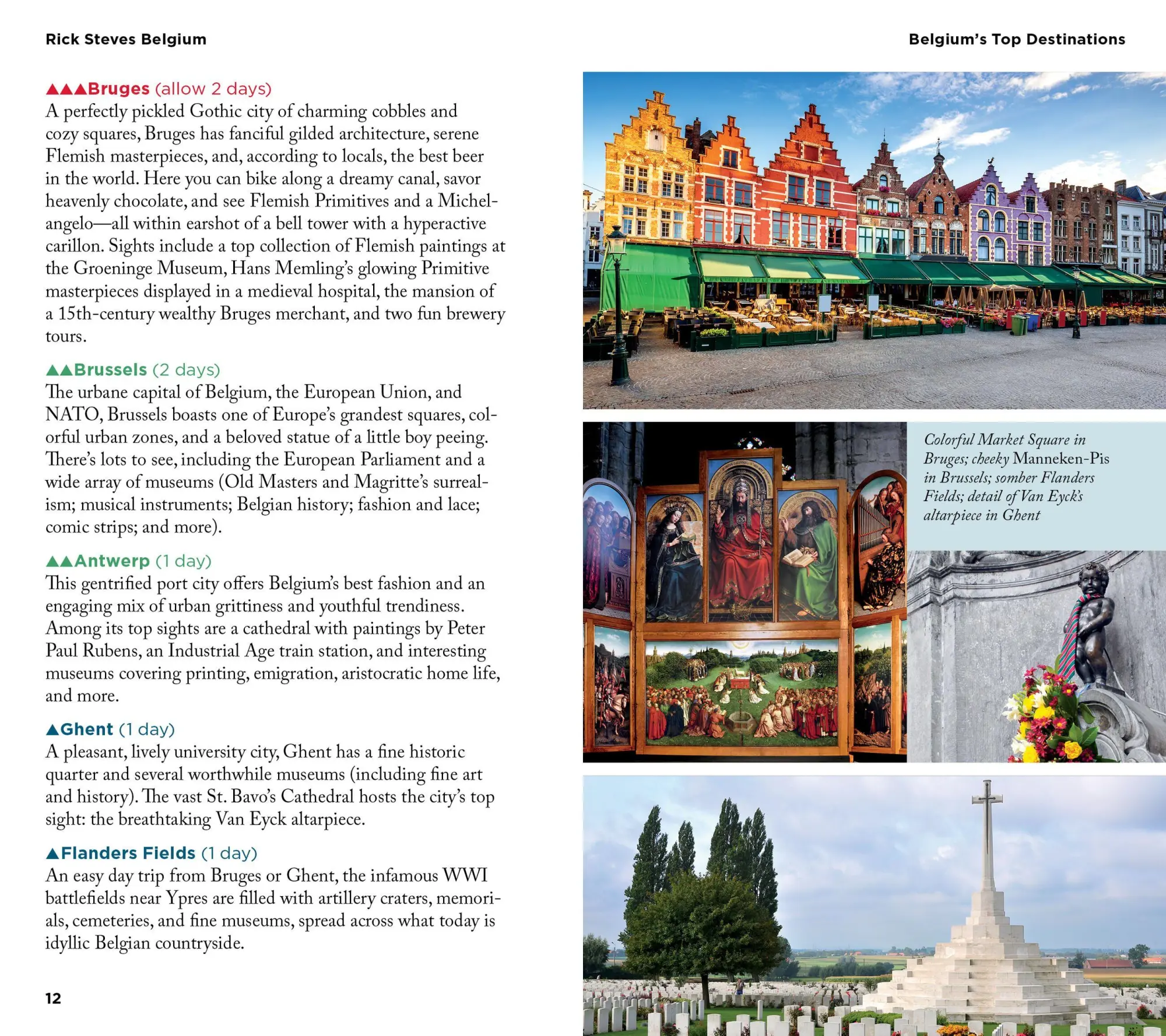 Bild: 9781641716338 | Rick Steves Belgium: Bruges, Brussels, Antwerp &amp; Ghent (Fifth Edition)