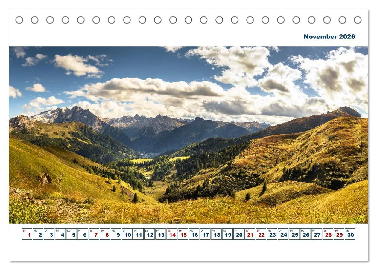 Bild: 9783457616338 | Südtirol - Dolomiten-Träume by VogtArt (Tischkalender 2026 DIN A5...