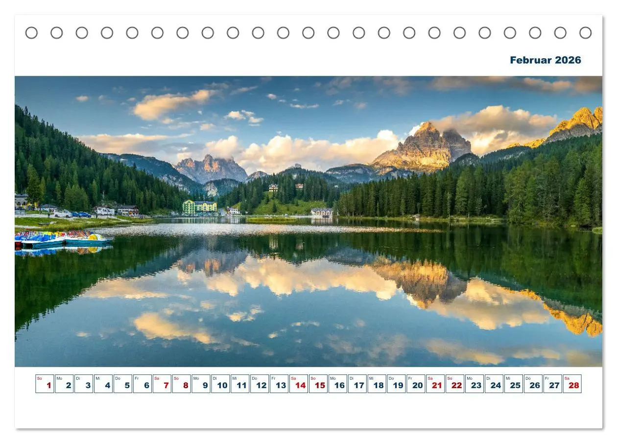Bild: 9783457616338 | Südtirol - Dolomiten-Träume by VogtArt (Tischkalender 2026 DIN A5...