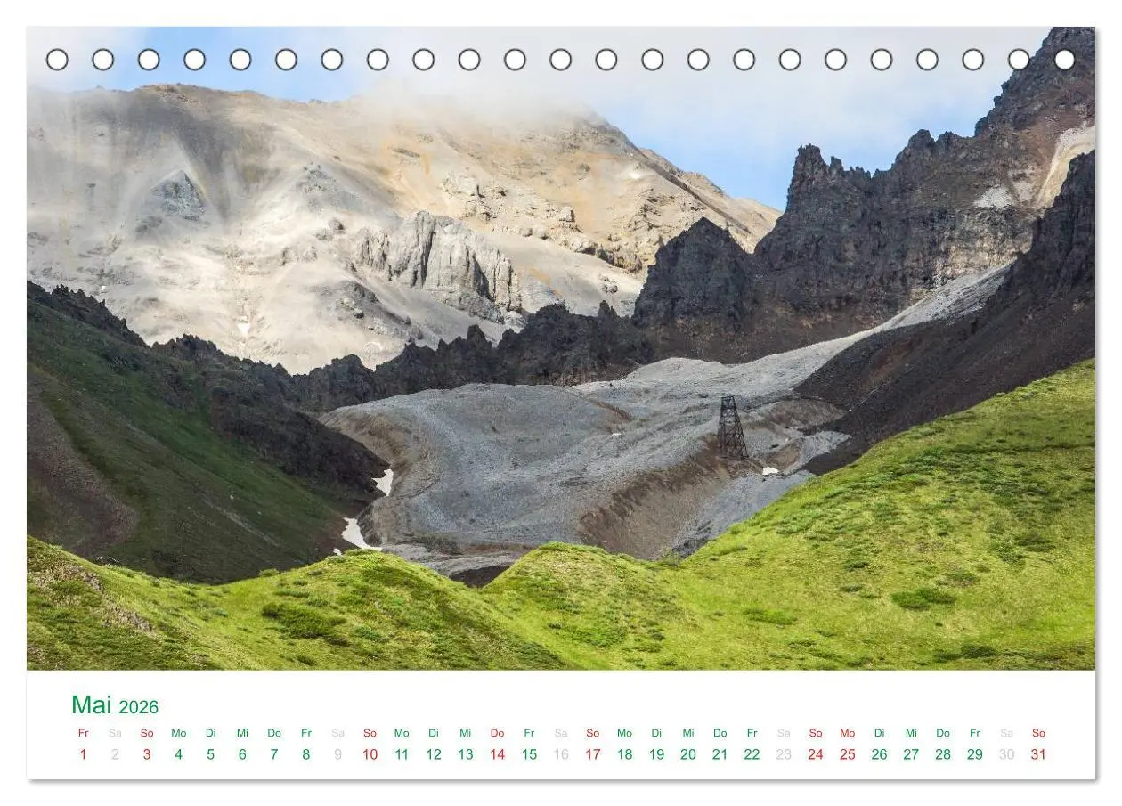 Bild: 9783516186338 | Der Alaska Kalender (Tischkalender 2026 DIN A5 quer), CALVENDO...