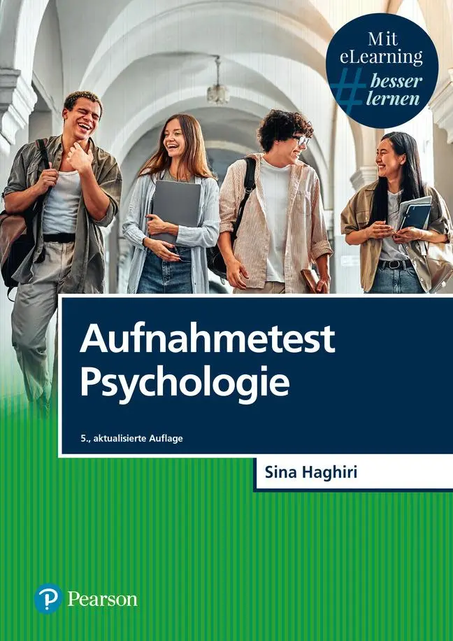 Cover: 9783868946338 | Aufnahmetest Psychologie | Sina Haghiri | Taschenbuch | Deutsch | 2025