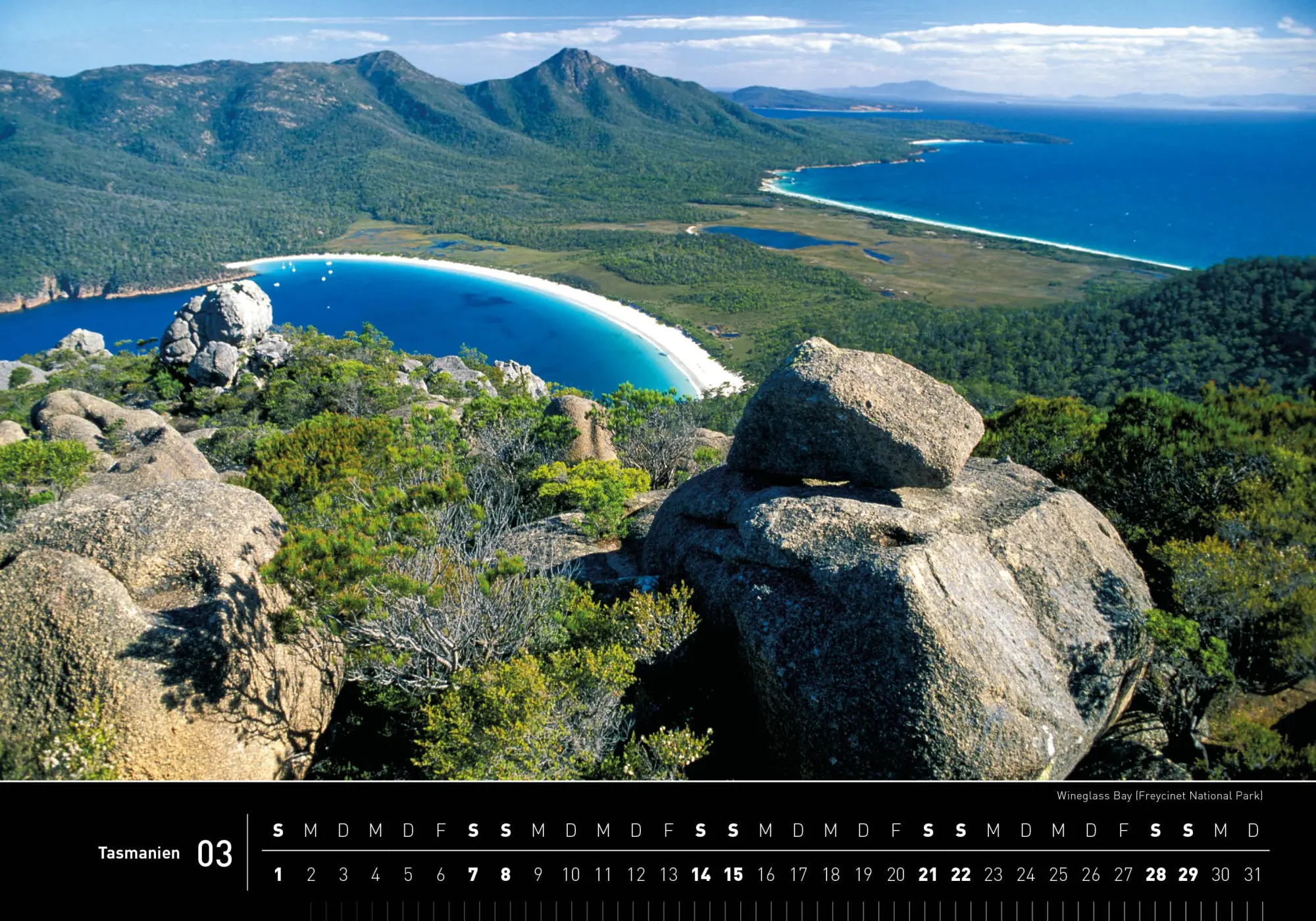 Bild: 9783968556338 | Tasmanien Premiumkalender 2026 | Christian Heeb | Kalender | 14 S.