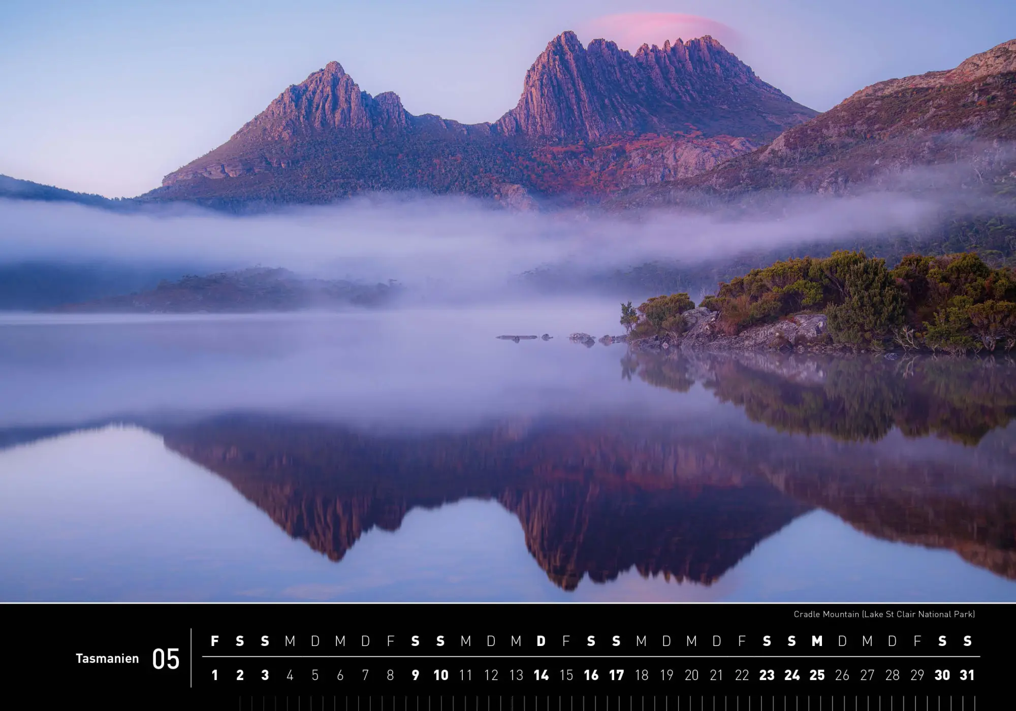 Bild: 9783968556338 | Tasmanien Premiumkalender 2026 | Christian Heeb | Kalender | 14 S.