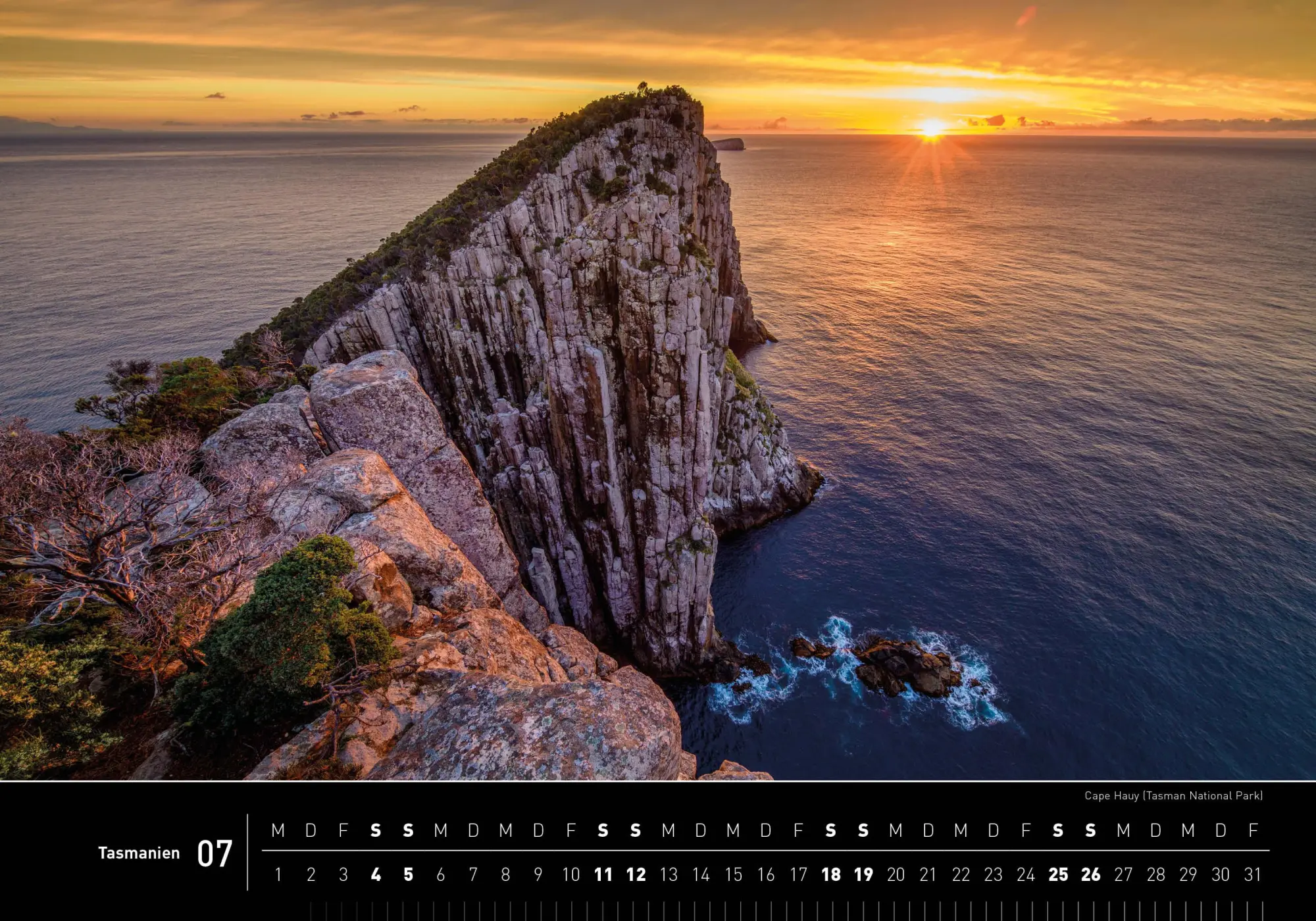 Bild: 9783968556338 | Tasmanien Premiumkalender 2026 | Christian Heeb | Kalender | 14 S.