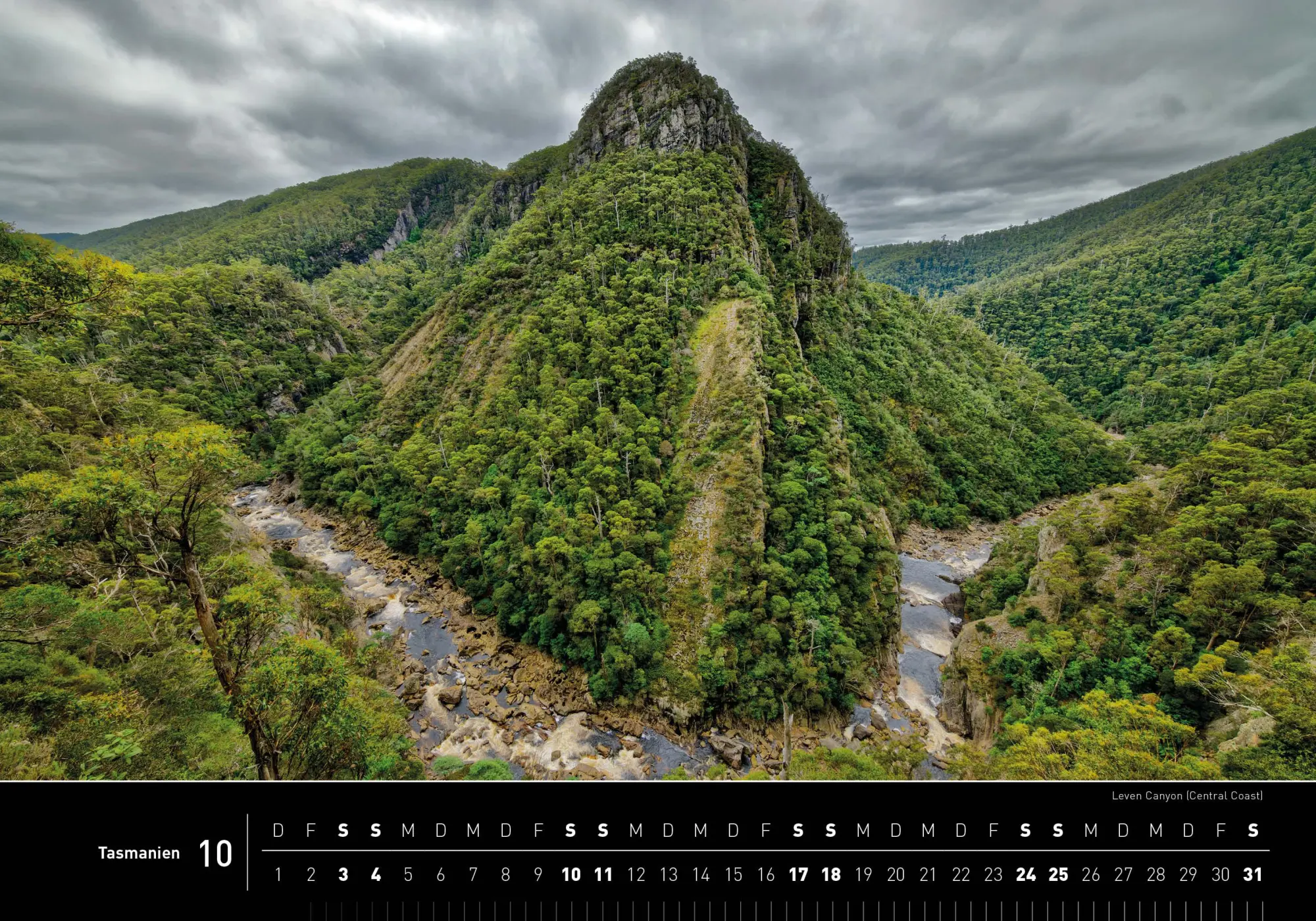 Bild: 9783968556338 | Tasmanien Premiumkalender 2026 | Christian Heeb | Kalender | 14 S.
