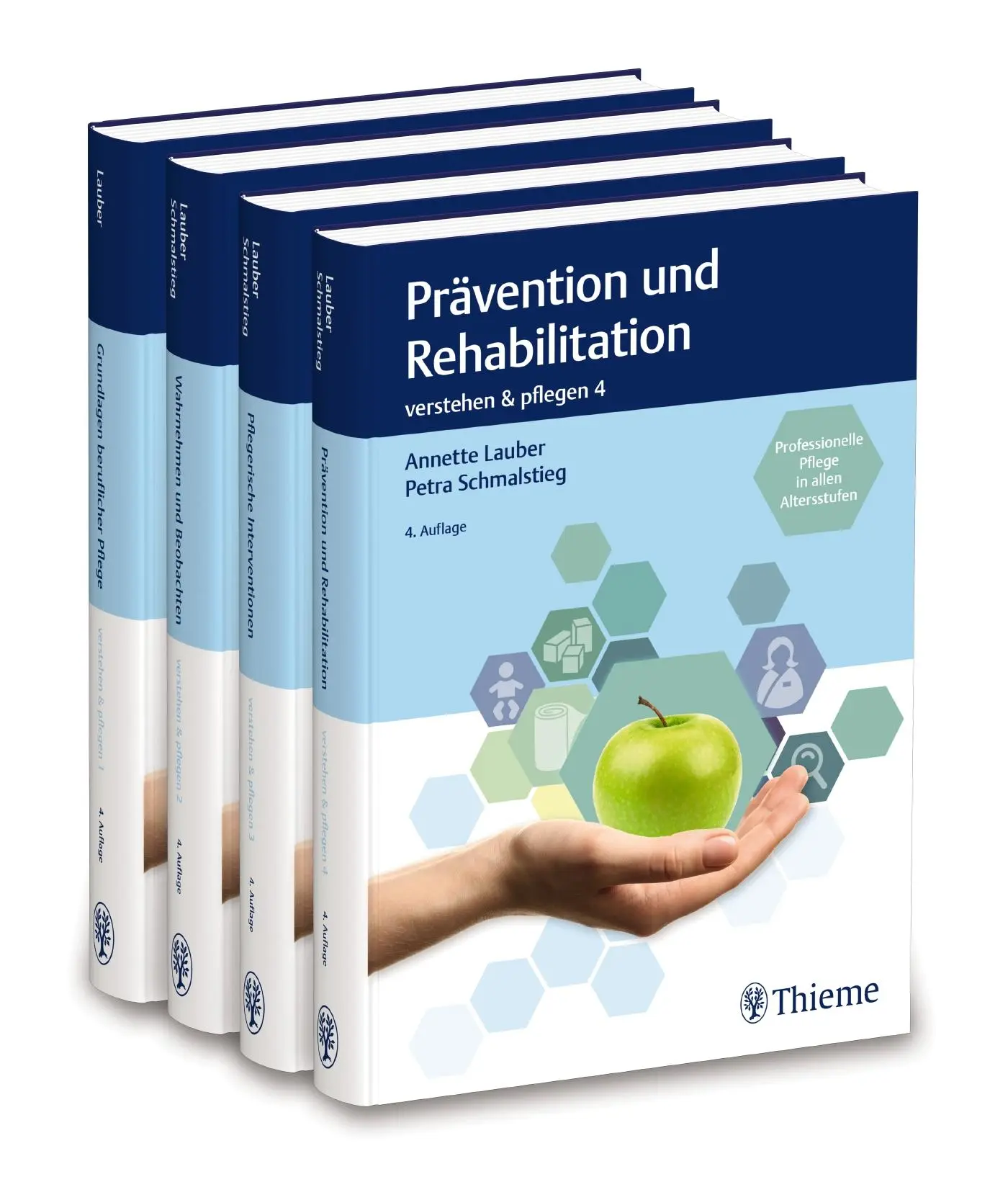 Cover: 9783132406438 | Lauber Pflege Bände 1 - 4 | Annette Lauber | Buch | Schmuckschuber