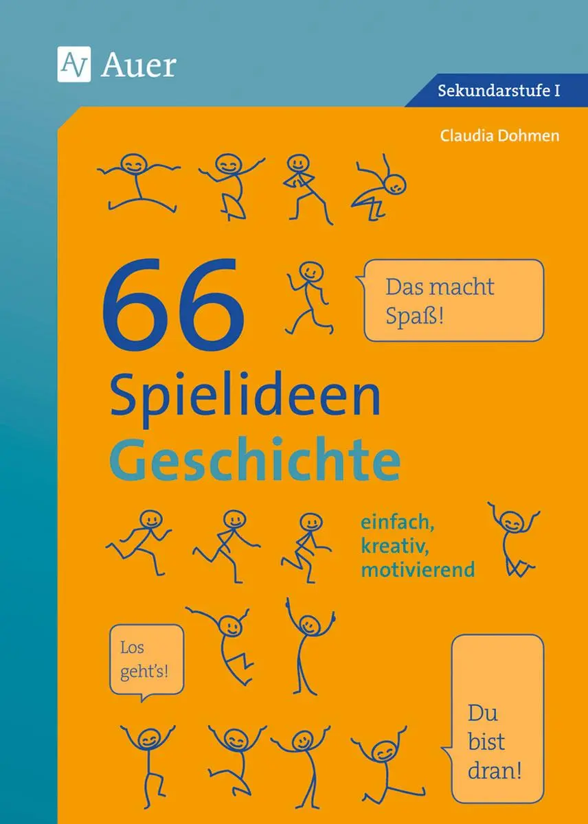 Cover: 9783403076438 | 66 Spielideen Geschichte | Claudia Dohmen | Taschenbuch | 46 S. | 2015