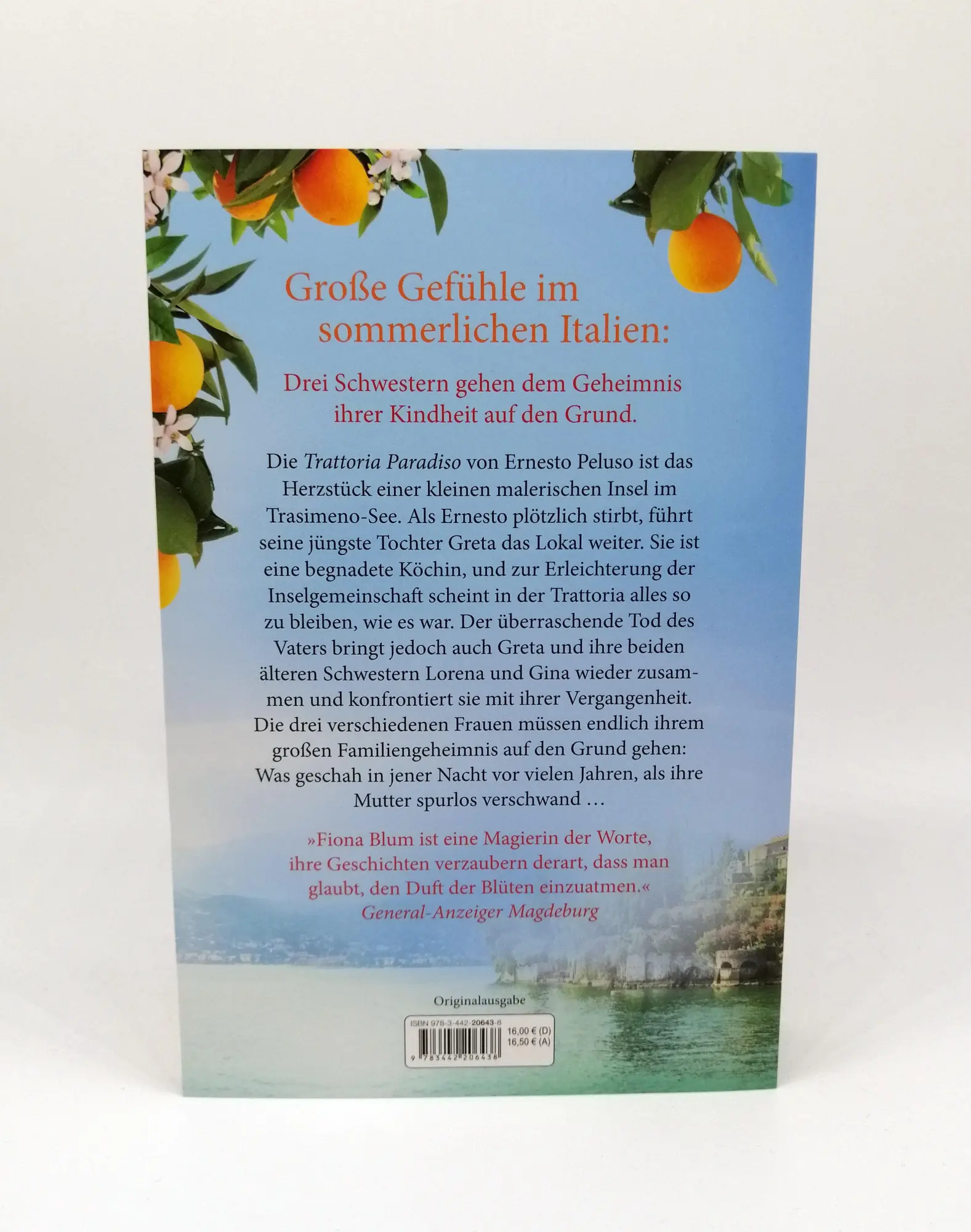 Bild: 9783442206438 | Die Insel der Orangenblüten | Roman | Fiona Blum | Taschenbuch | 2023