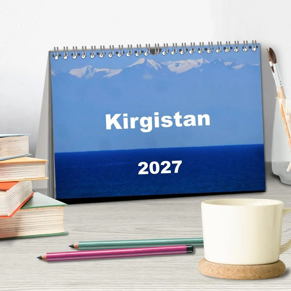Bild: 9783594156438 | Kirgistan 2027 (Tischkalender 2027 DIN A5 quer), CALVENDO...