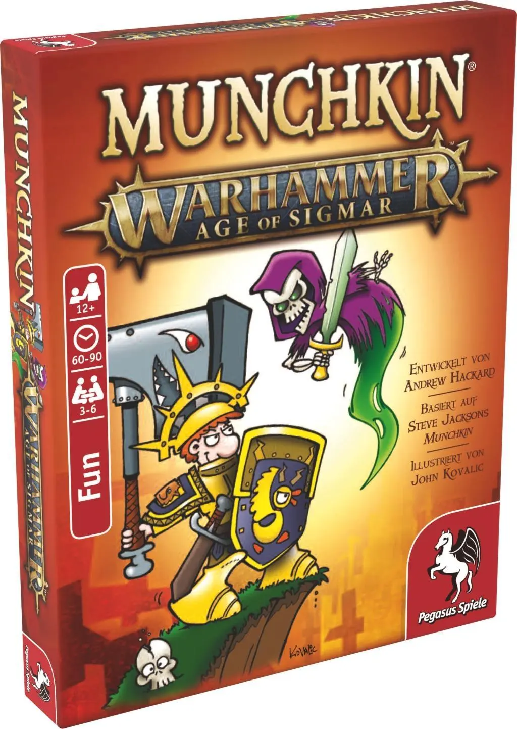 Cover: 4250231726538 | Munchkin Warhammer Age of Sigmar | Andrew Hackard | Spiel | Brettspiel